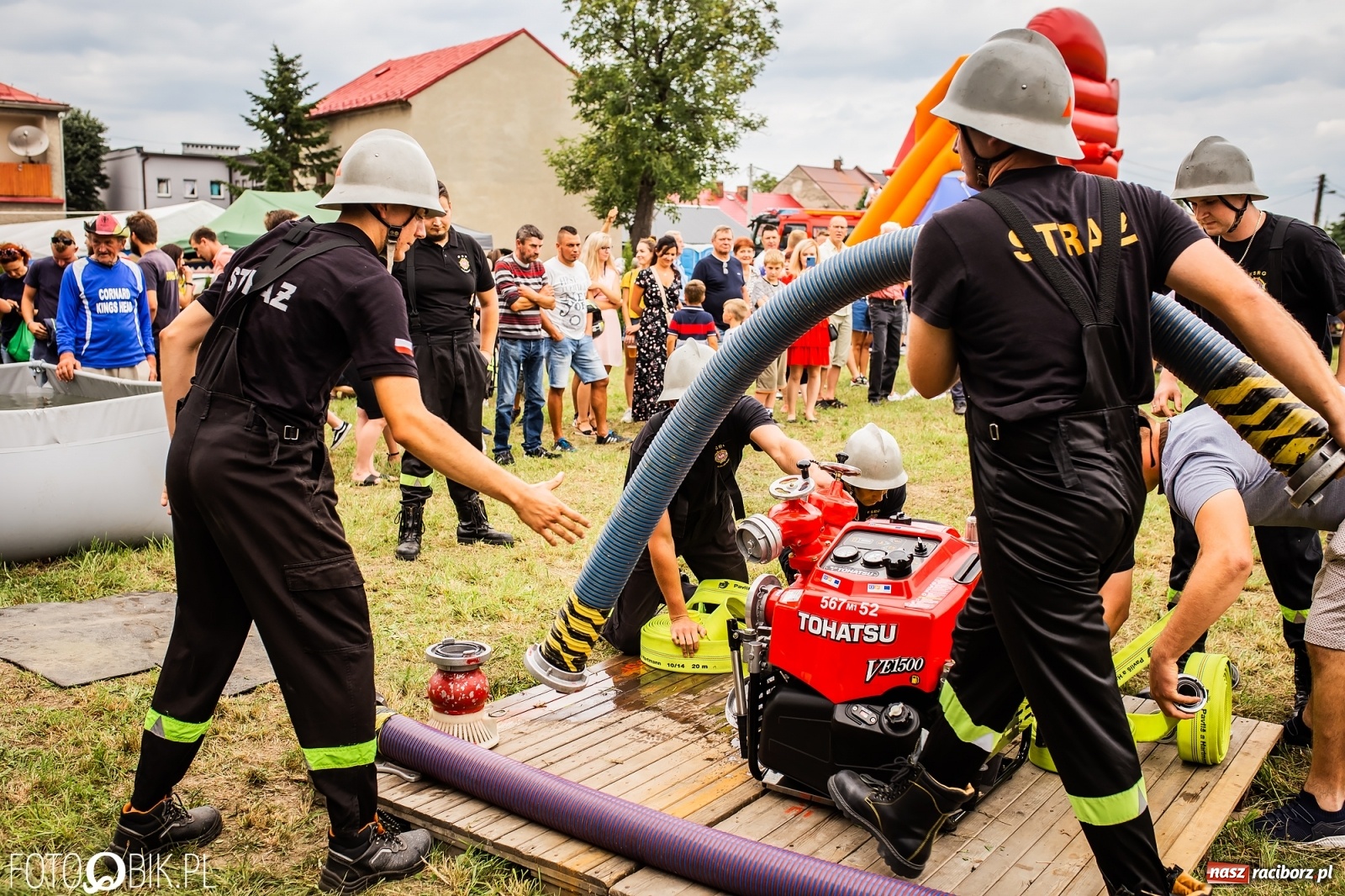 Zdjęcie w galerii na portalu naszraciborz.pl: OSP Samborowice najlepsze na zawodach w Krzanowicach wiadomości z regionu