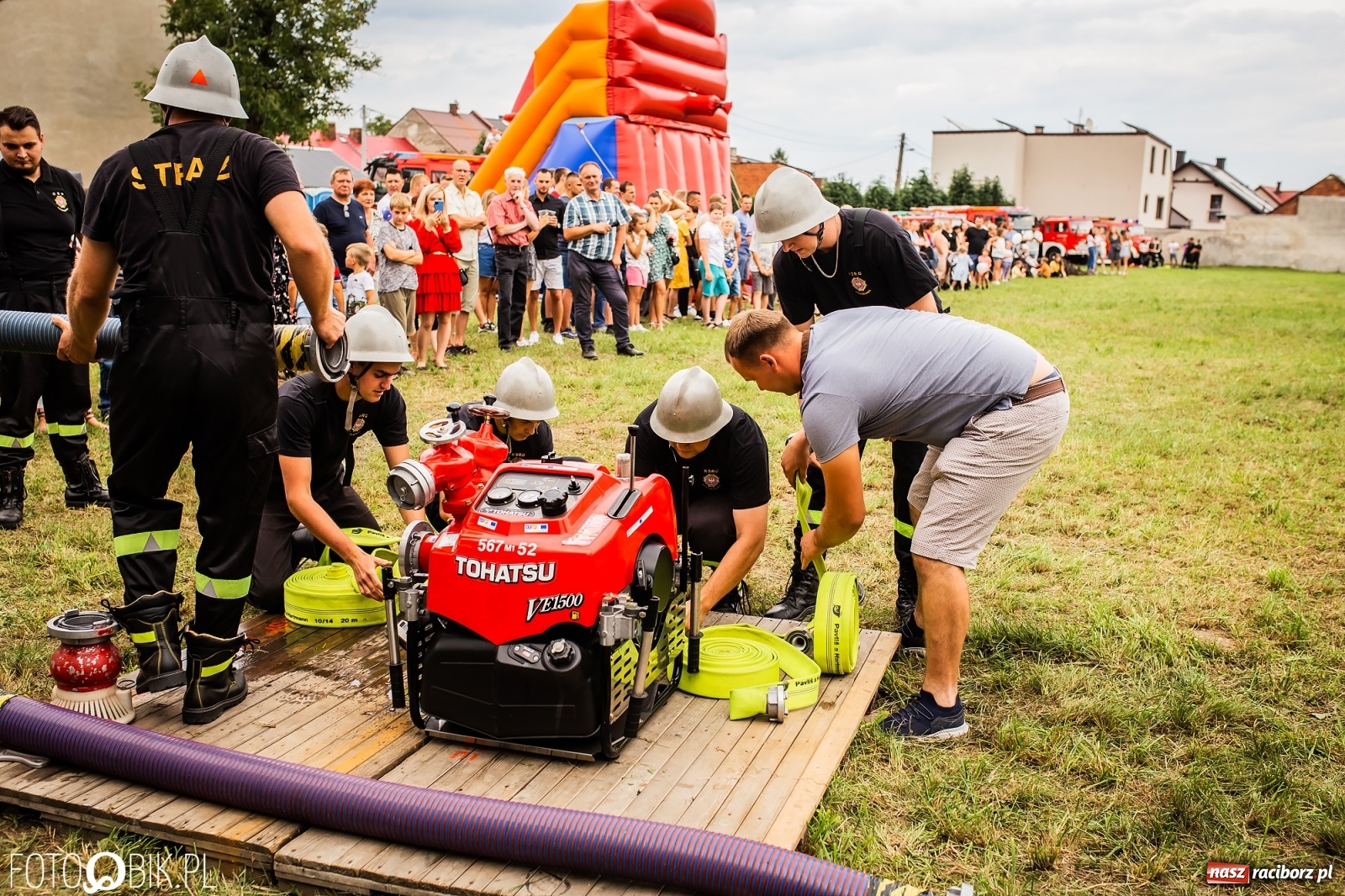 Zdjęcie w galerii na portalu naszraciborz.pl: OSP Samborowice najlepsze na zawodach w Krzanowicach wiadomości z regionu