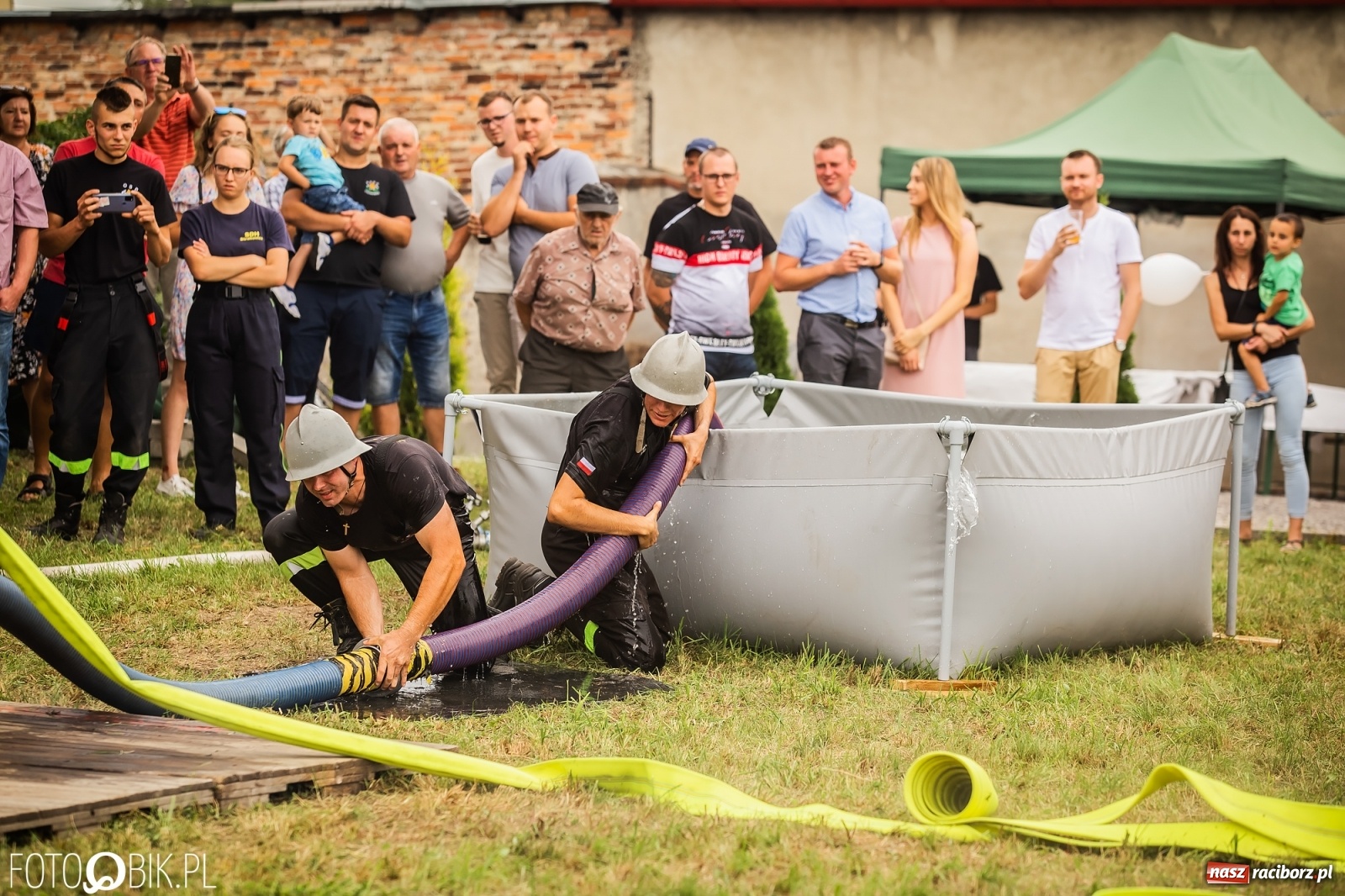 Zdjęcie w galerii na portalu naszraciborz.pl: OSP Samborowice najlepsze na zawodach w Krzanowicach wiadomości z regionu