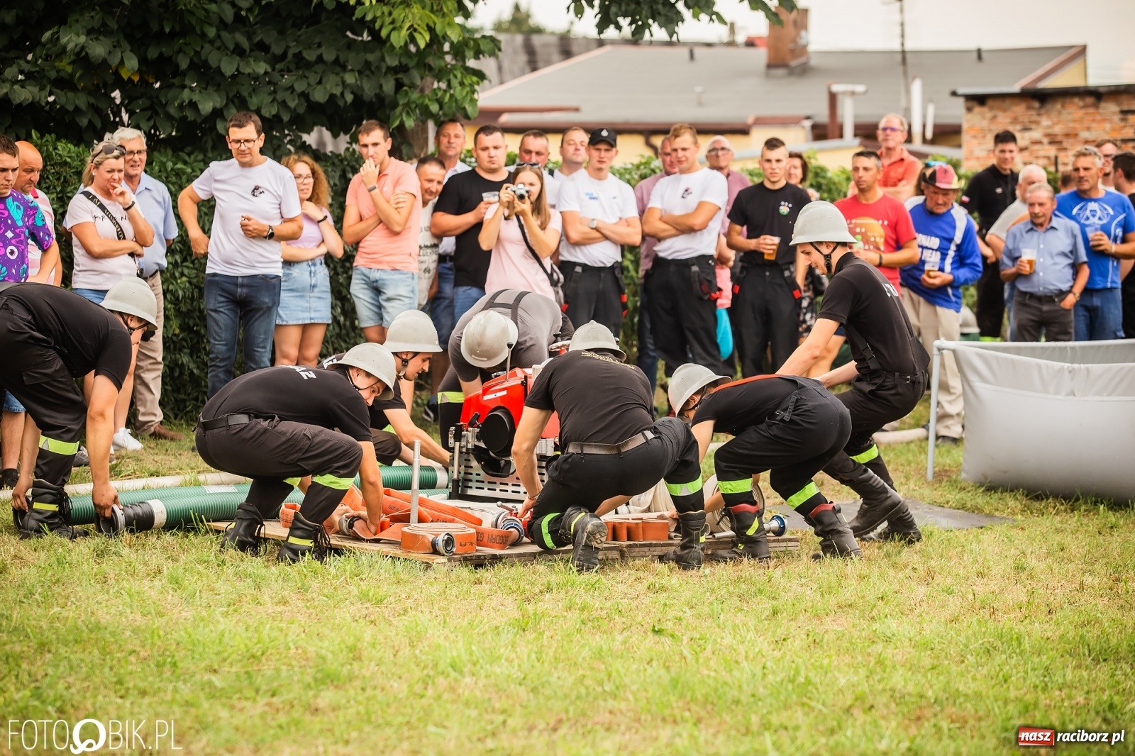 Zdjęcie w galerii na portalu naszraciborz.pl: OSP Samborowice najlepsze na zawodach w Krzanowicach wiadomości z regionu
