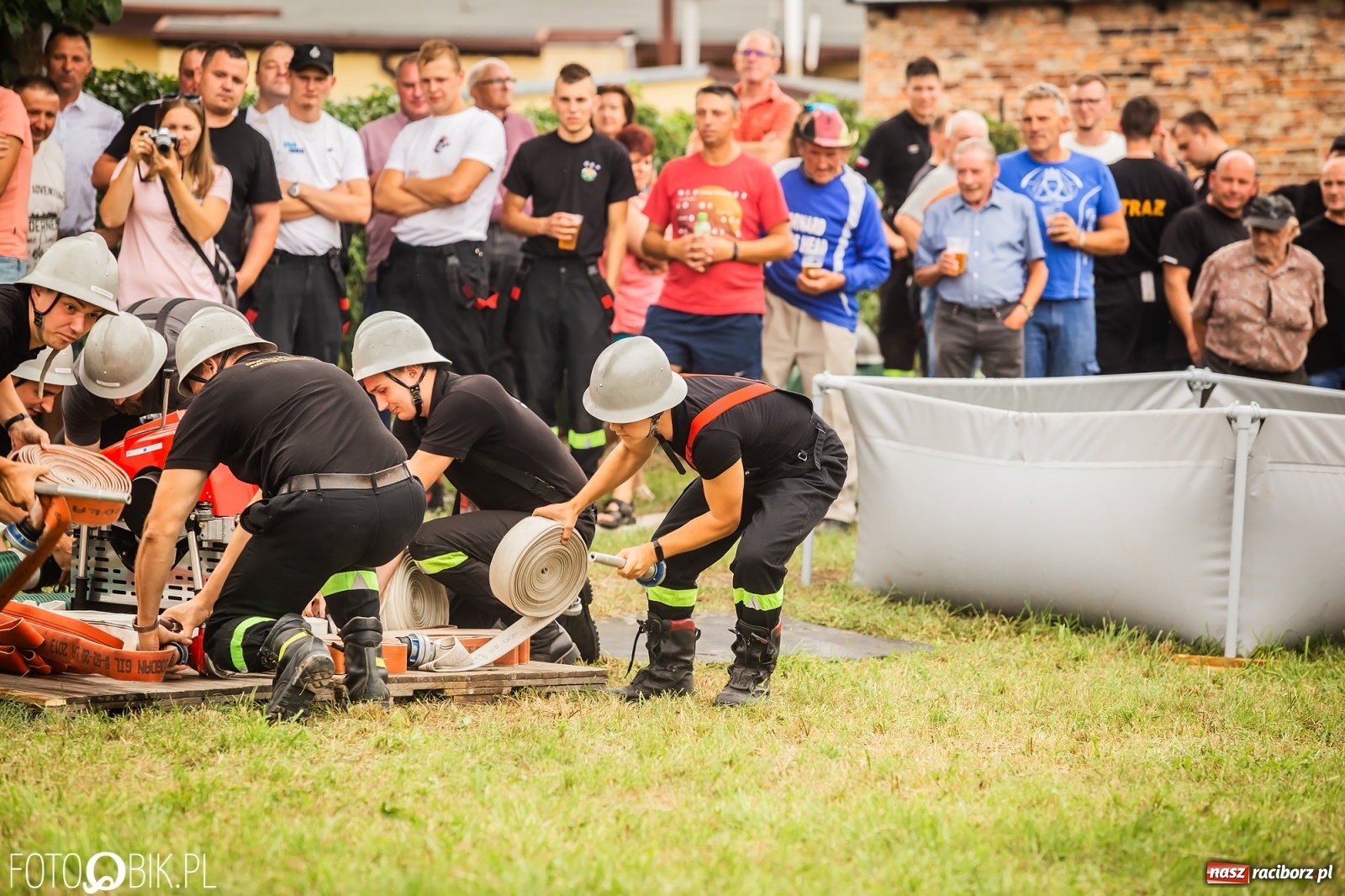 Zdjęcie w galerii na portalu naszraciborz.pl: OSP Samborowice najlepsze na zawodach w Krzanowicach wiadomości z regionu
