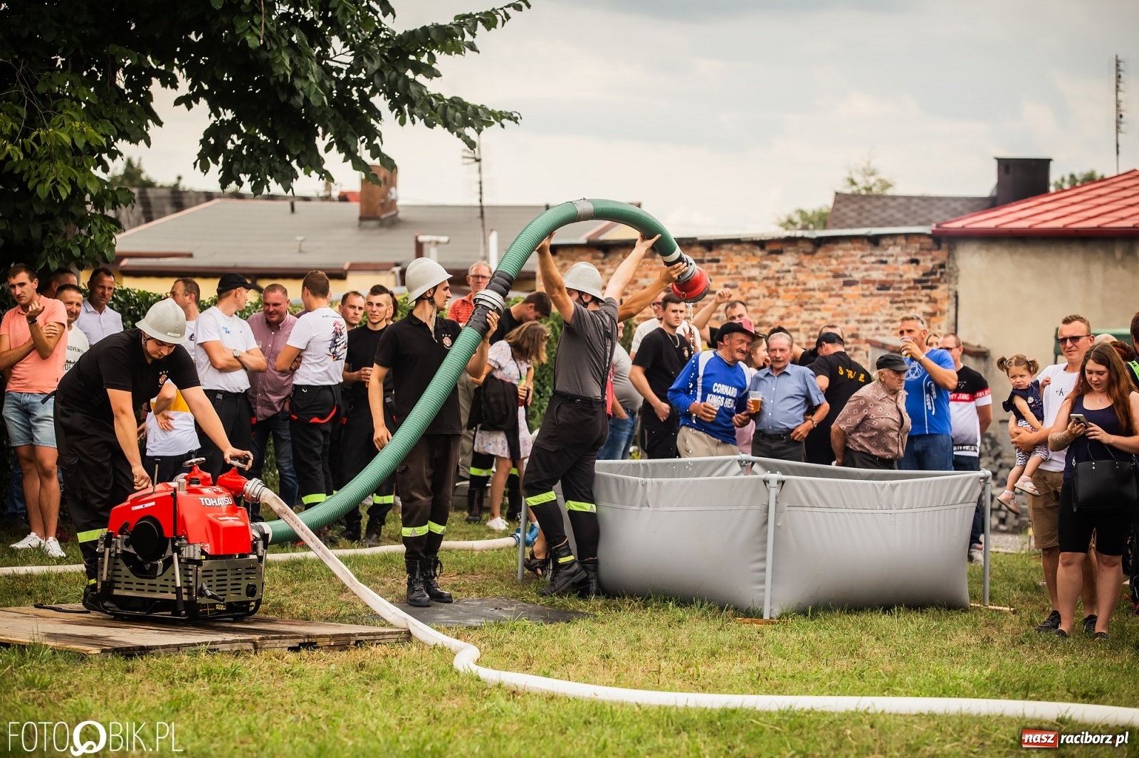 Zdjęcie w galerii na portalu naszraciborz.pl: OSP Samborowice najlepsze na zawodach w Krzanowicach wiadomości z regionu