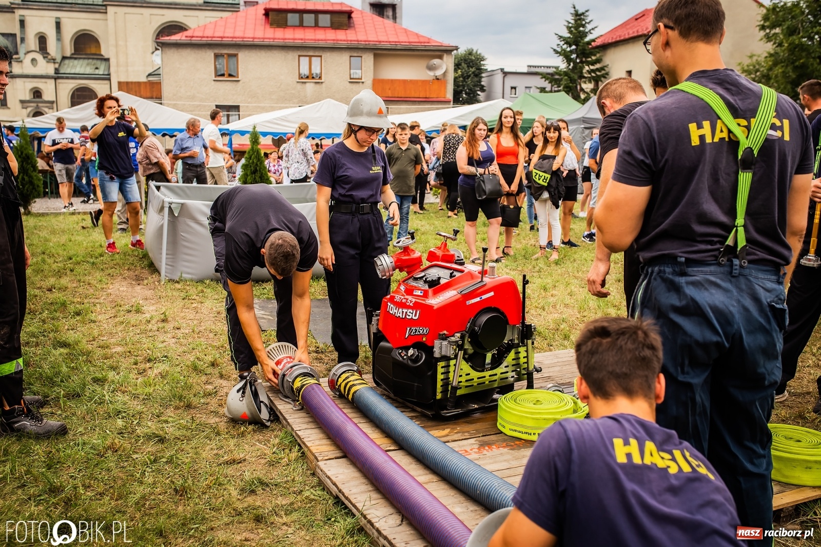 Zdjęcie w galerii na portalu naszraciborz.pl: OSP Samborowice najlepsze na zawodach w Krzanowicach wiadomości z regionu