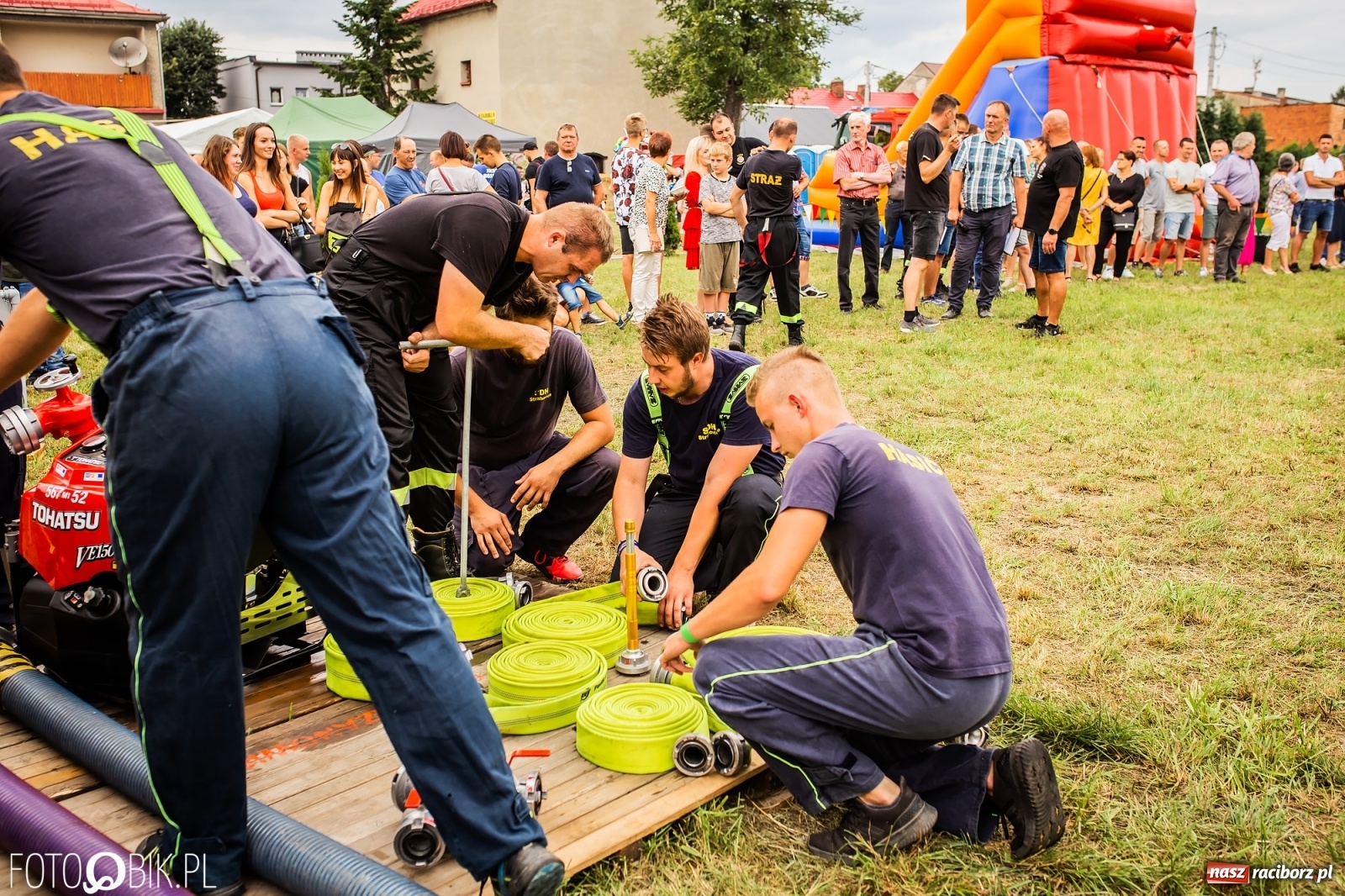 Zdjęcie w galerii na portalu naszraciborz.pl: OSP Samborowice najlepsze na zawodach w Krzanowicach wiadomości z regionu