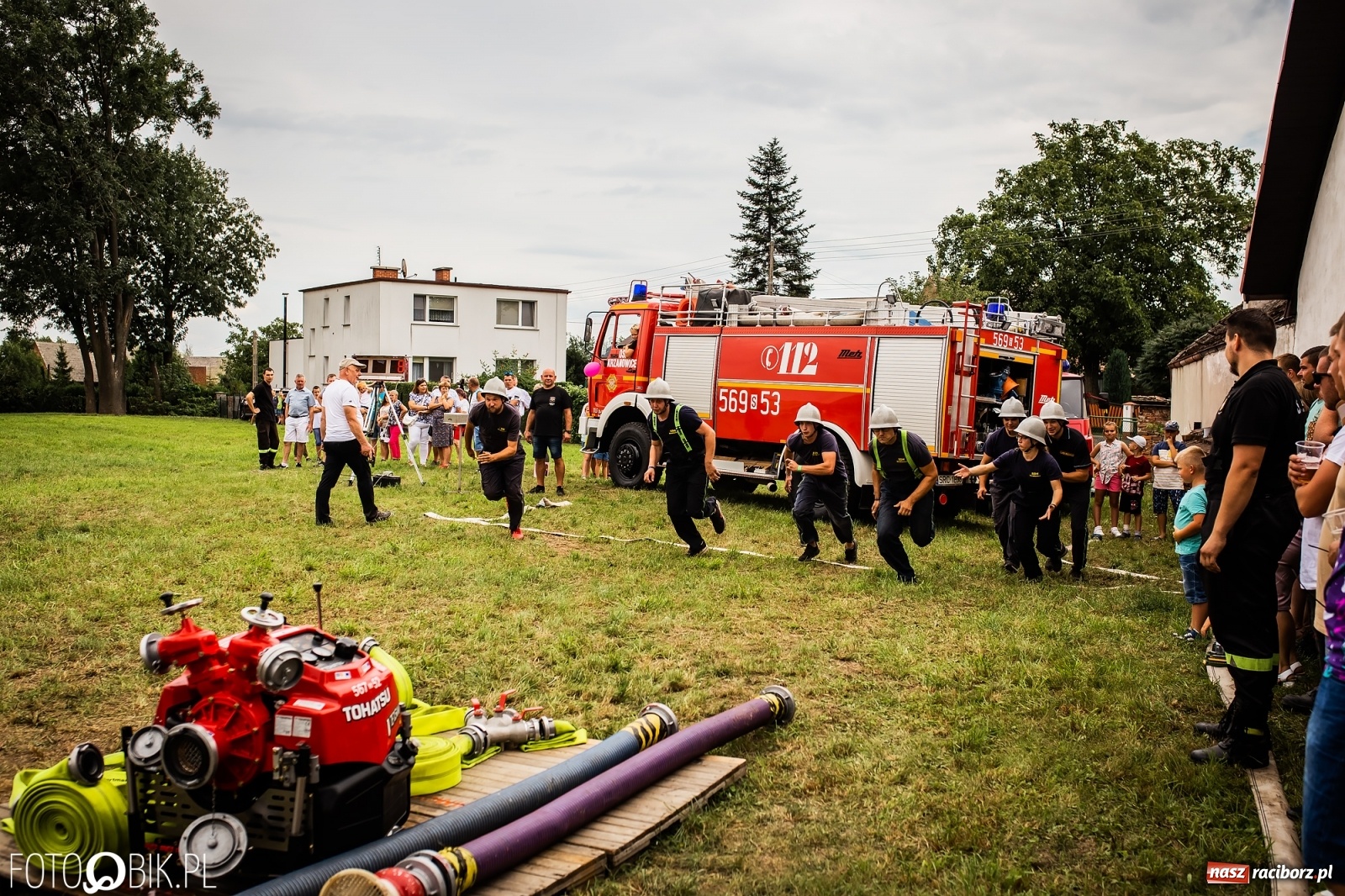 Zdjęcie w galerii na portalu naszraciborz.pl: OSP Samborowice najlepsze na zawodach w Krzanowicach wiadomości z regionu