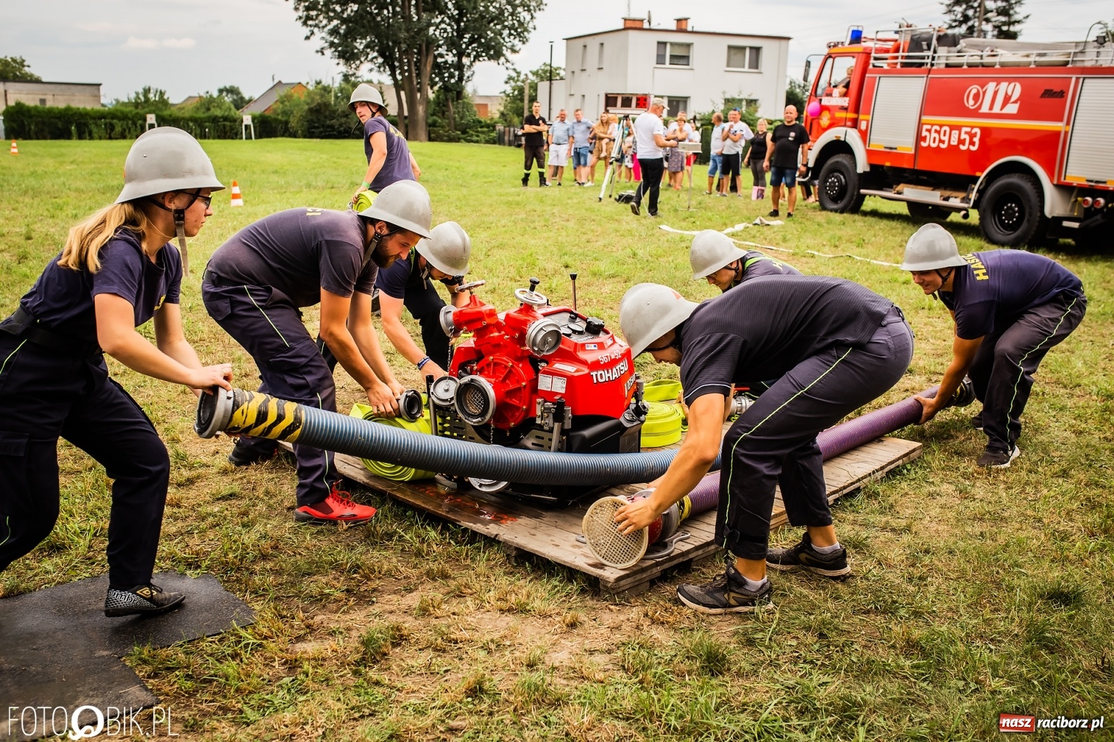 Zdjęcie w galerii na portalu naszraciborz.pl: OSP Samborowice najlepsze na zawodach w Krzanowicach wiadomości z regionu