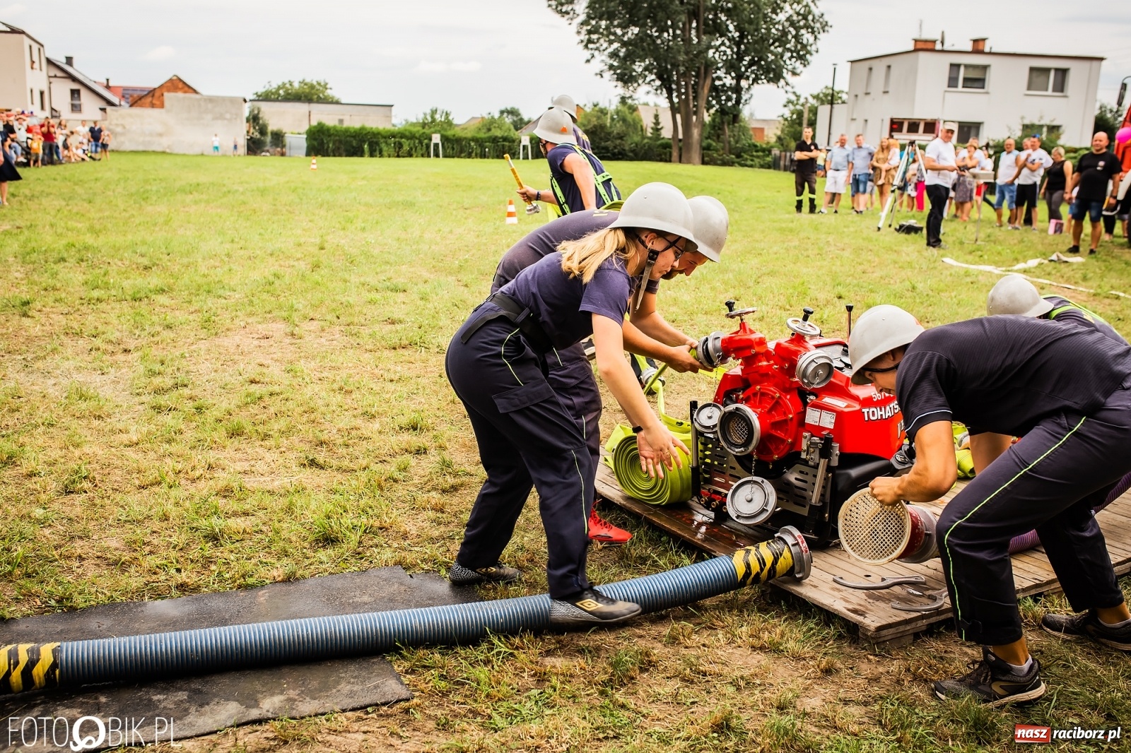 Zdjęcie w galerii na portalu naszraciborz.pl: OSP Samborowice najlepsze na zawodach w Krzanowicach wiadomości z regionu