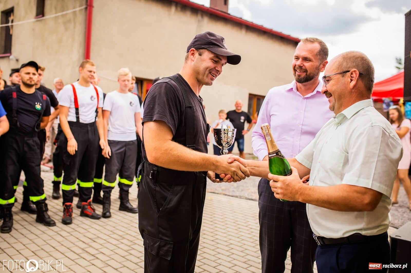 Zdjęcie w galerii na portalu naszraciborz.pl: OSP Samborowice najlepsze na zawodach w Krzanowicach wiadomości z regionu