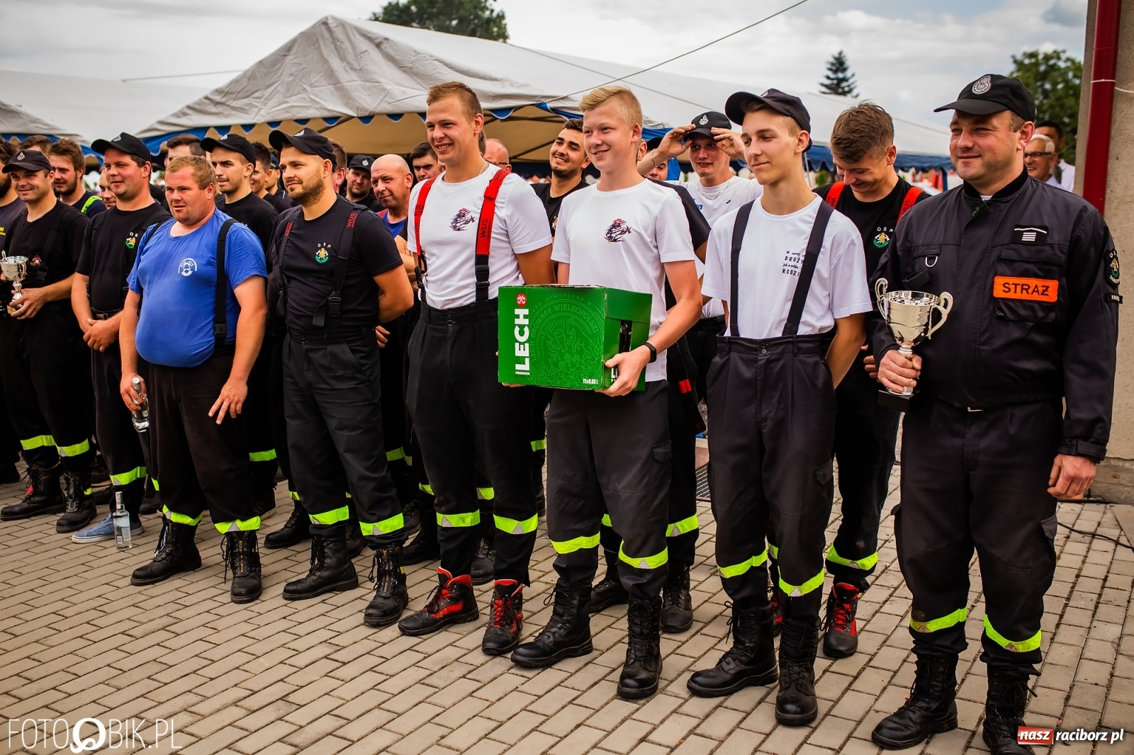 Zdjęcie w galerii na portalu naszraciborz.pl: OSP Samborowice najlepsze na zawodach w Krzanowicach wiadomości z regionu