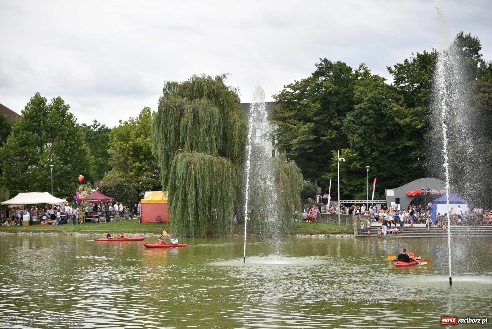 Zdjęcie w galerii na portalu naszraciborz.pl: Rodzinna niedziela na finał Dni Raciborza wiadomości z regionu