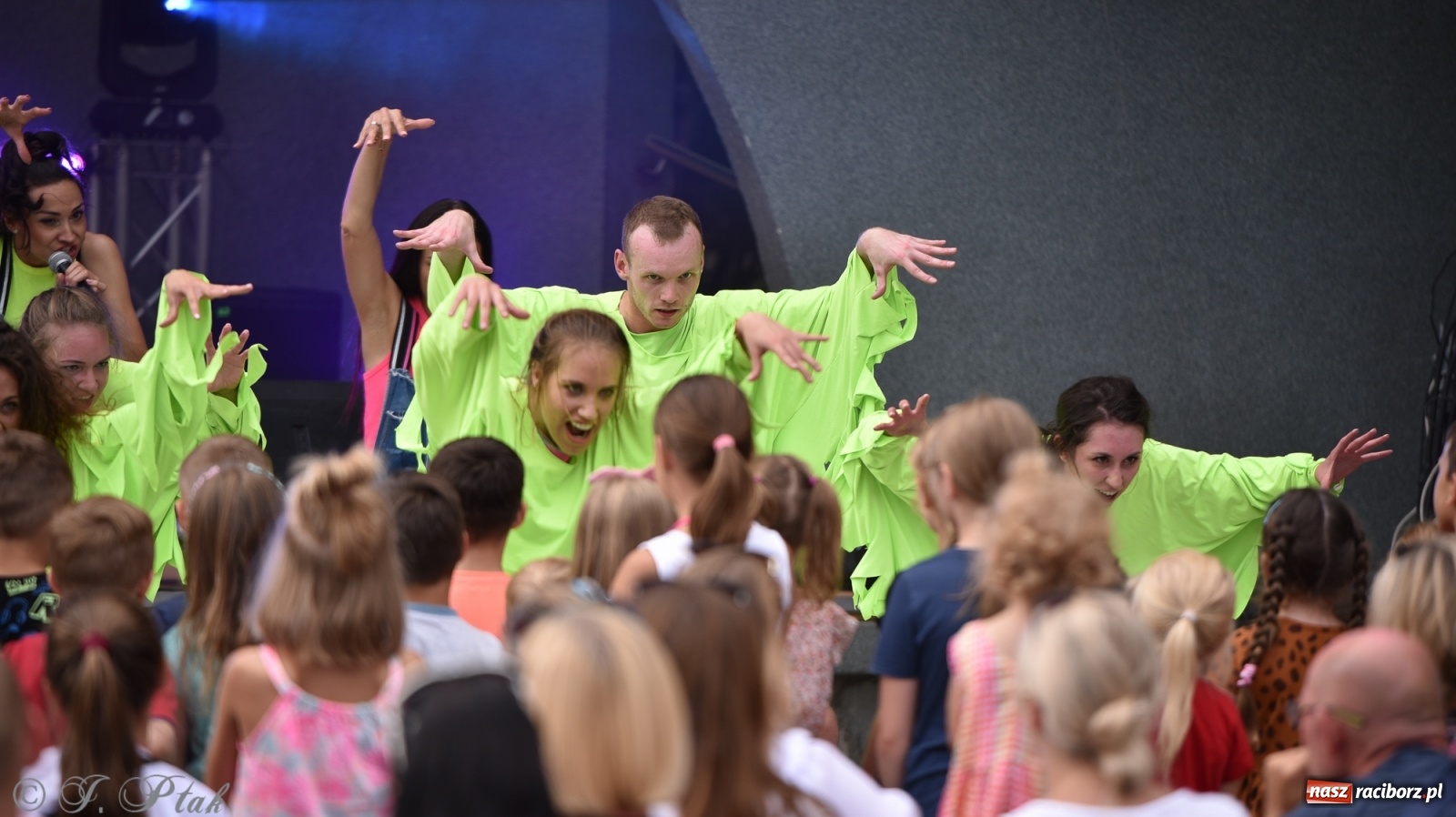 Zdjęcie w galerii na portalu naszraciborz.pl: Rodzinna niedziela na finał Dni Raciborza wiadomości z regionu