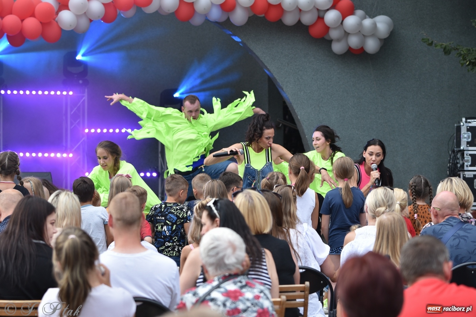 Zdjęcie w galerii na portalu naszraciborz.pl: Rodzinna niedziela na finał Dni Raciborza wiadomości z regionu