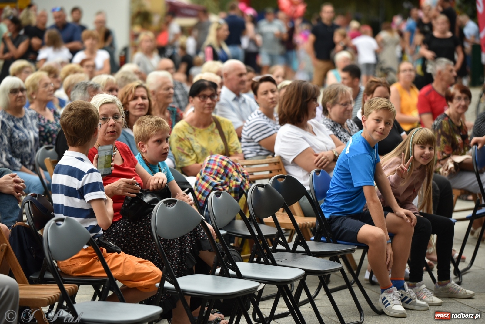 Zdjęcie w galerii na portalu naszraciborz.pl: Rodzinna niedziela na finał Dni Raciborza wiadomości z regionu