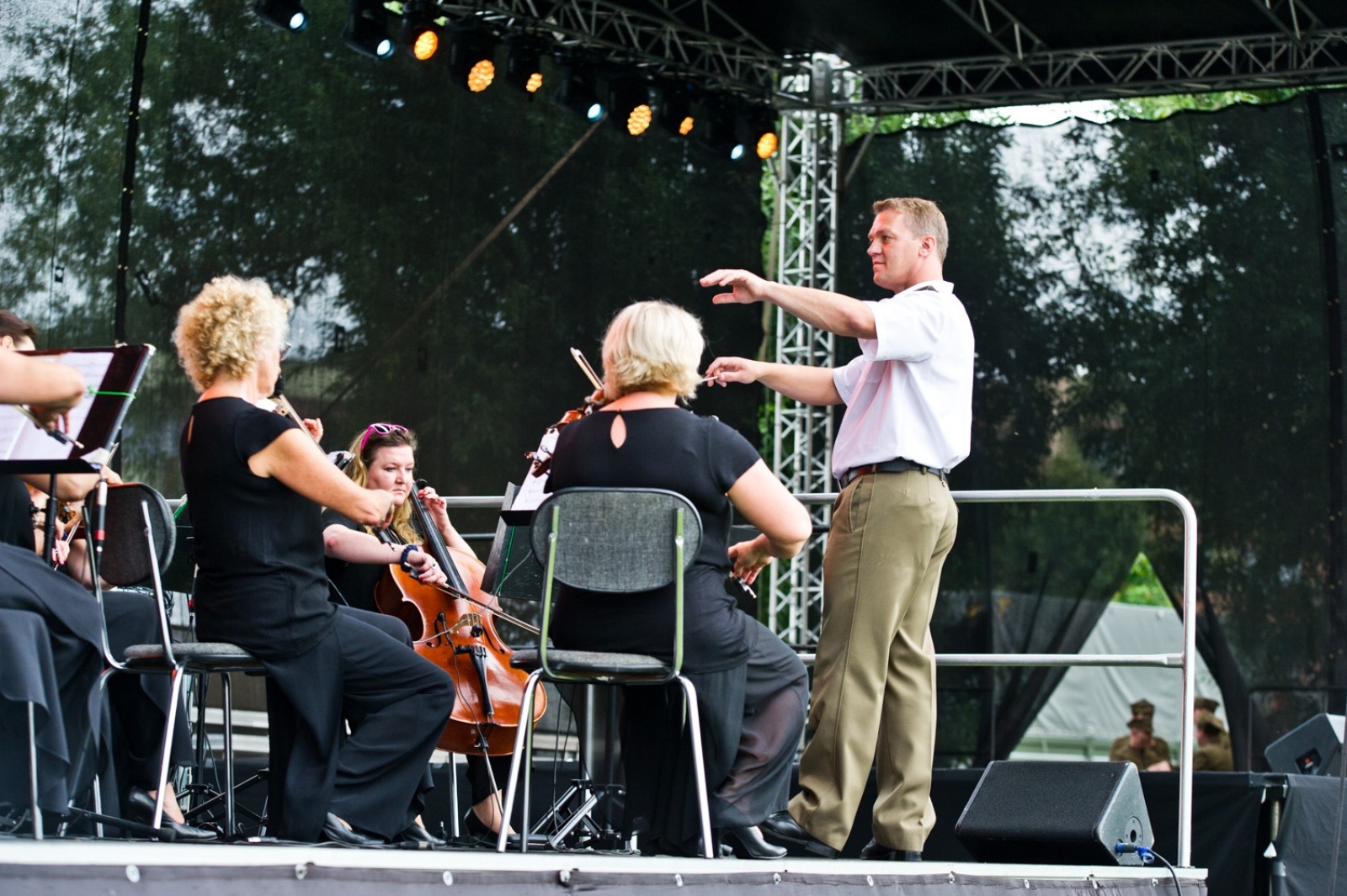 Zdjęcie w galerii na portalu naszraciborz.pl: Obchody Święta Wojska Polskiego w Kietrzu [FOTO] wiadomości z regionu