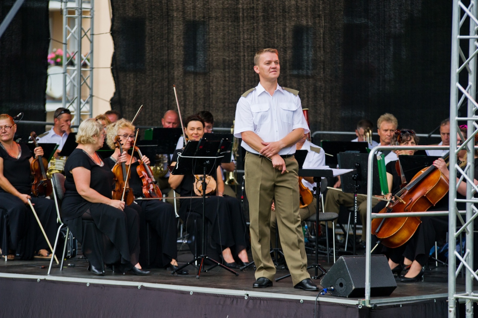 Zdjęcie w galerii na portalu naszraciborz.pl: Obchody Święta Wojska Polskiego w Kietrzu [FOTO] wiadomości z regionu
