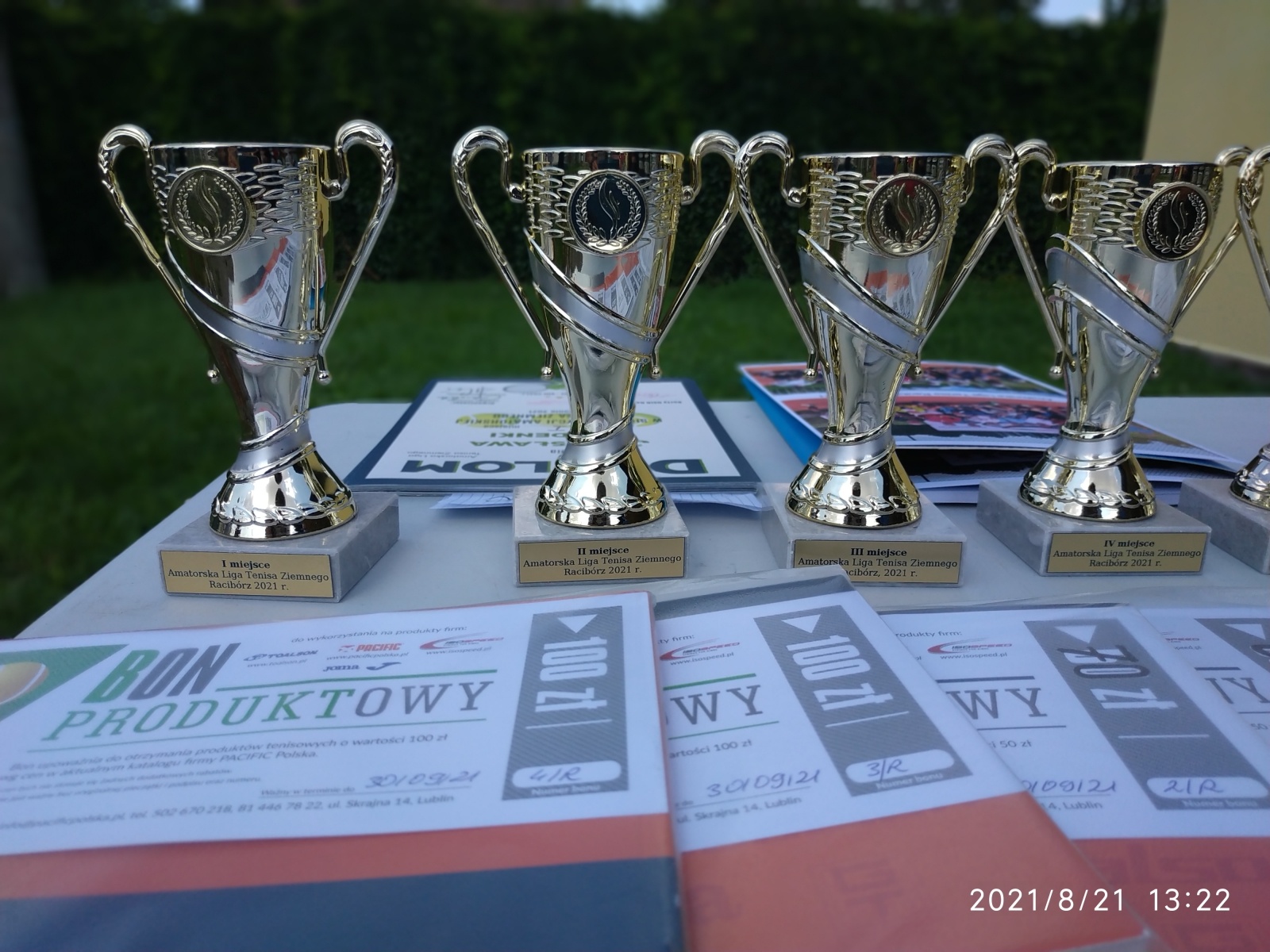 Zdjęcie w galerii na portalu naszraciborz.pl: Jarosław Chodenko wygrał amatorską ligę tenisa w Raciborzu wiadomości z regionu