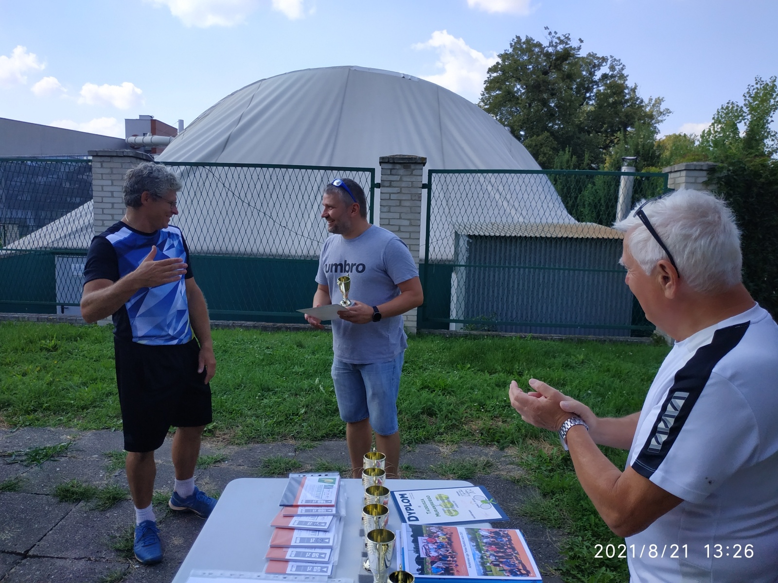 Zdjęcie w galerii na portalu naszraciborz.pl: Jarosław Chodenko wygrał amatorską ligę tenisa w Raciborzu wiadomości z regionu