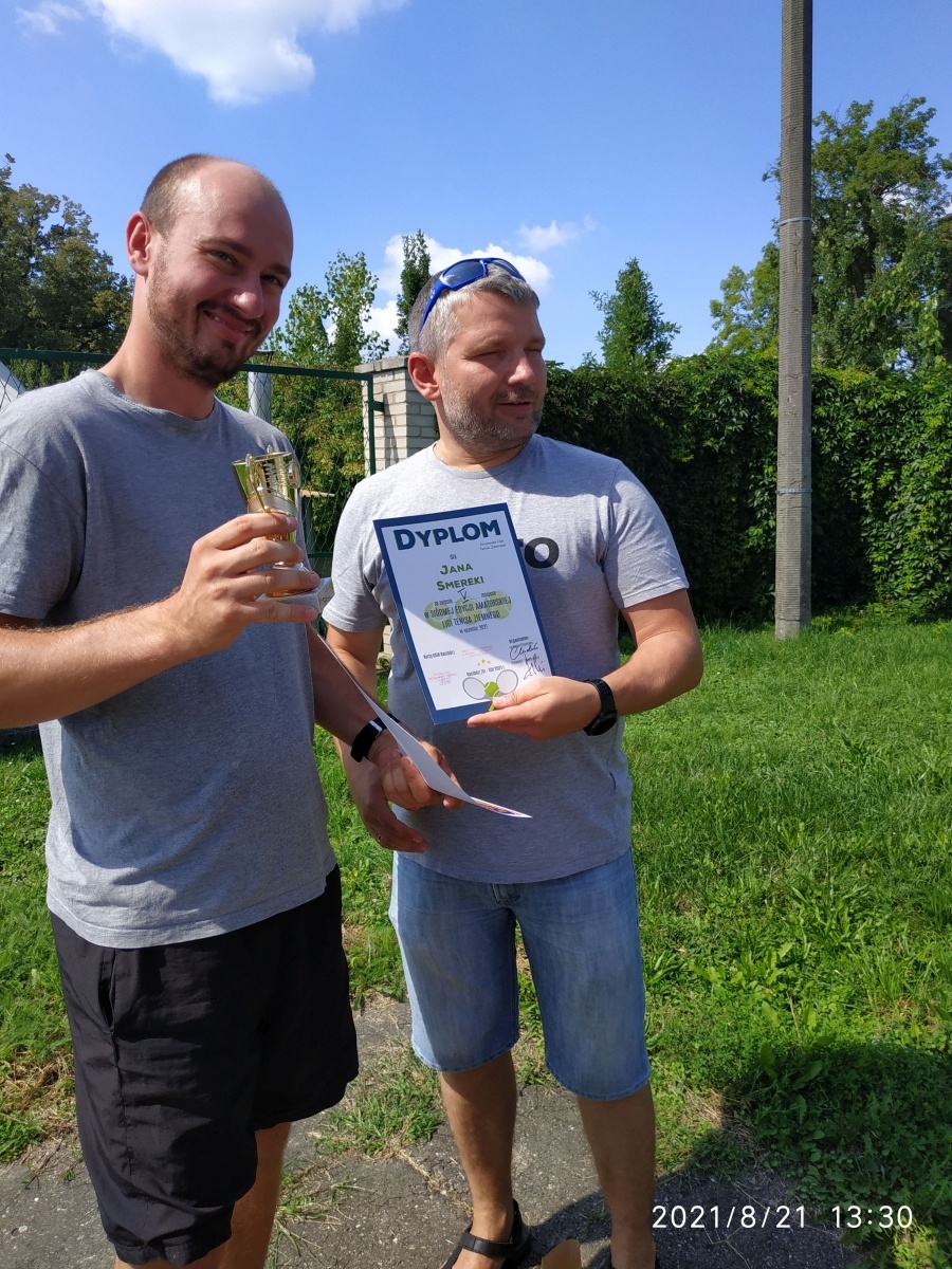 Zdjęcie w galerii na portalu naszraciborz.pl: Jarosław Chodenko wygrał amatorską ligę tenisa w Raciborzu wiadomości z regionu