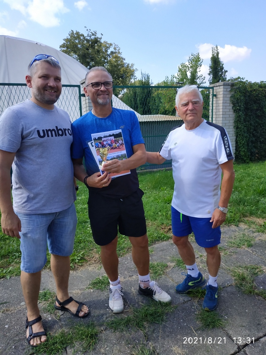 Zdjęcie w galerii na portalu naszraciborz.pl: Jarosław Chodenko wygrał amatorską ligę tenisa w Raciborzu wiadomości z regionu