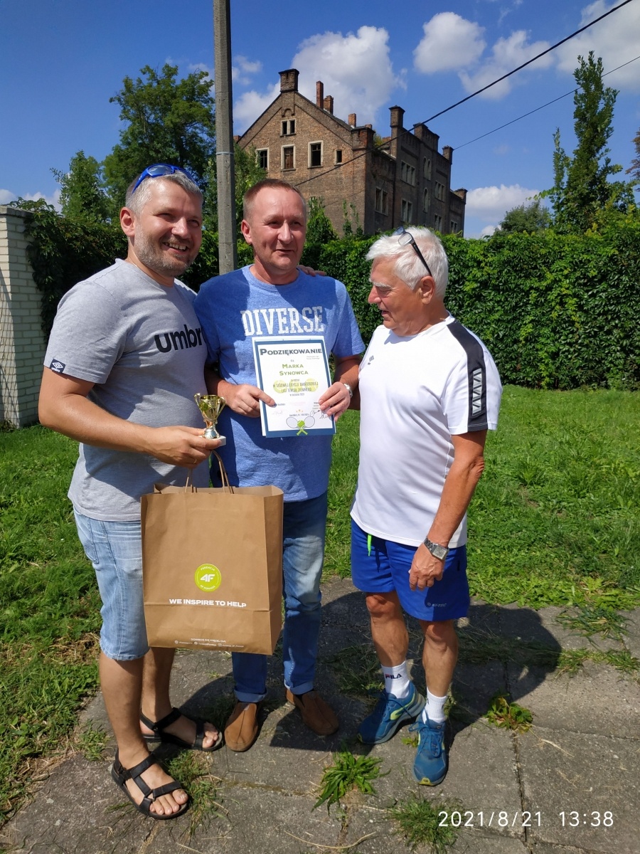 Zdjęcie w galerii na portalu naszraciborz.pl: Jarosław Chodenko wygrał amatorską ligę tenisa w Raciborzu wiadomości z regionu