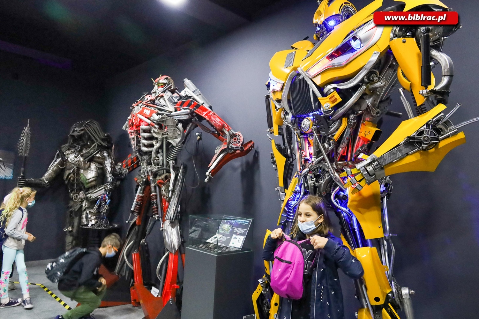 Zdjęcie w galerii na portalu naszraciborz.pl: Fabryka Robotów oraz Park Edukacji - kosmiczna wycieczka z biblioteką wiadomości z regionu