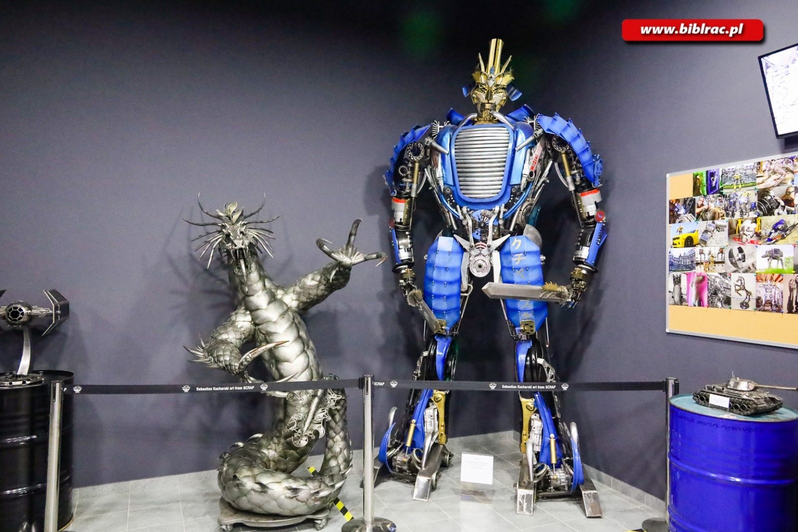 Zdjęcie w galerii na portalu naszraciborz.pl: Fabryka Robotów oraz Park Edukacji - kosmiczna wycieczka z biblioteką wiadomości z regionu