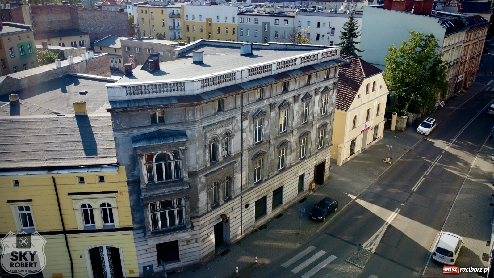 Zdjęcie w galerii na portalu naszraciborz.pl: Racibórz - straszydła miejskie [FOTO z drona] wiadomości z regionu