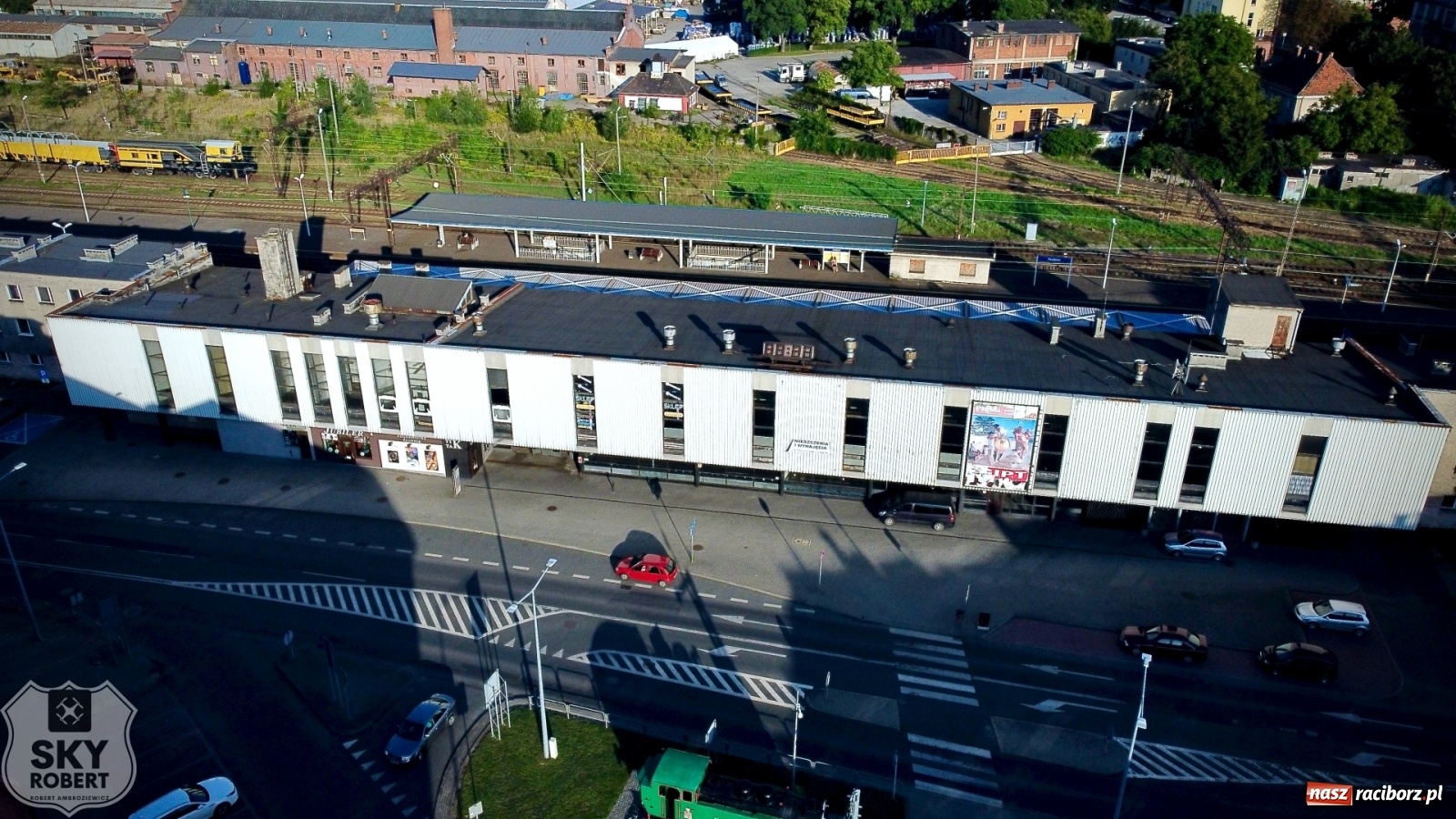 Zdjęcie w galerii na portalu naszraciborz.pl: Racibórz - straszydła miejskie [FOTO z drona] wiadomości z regionu