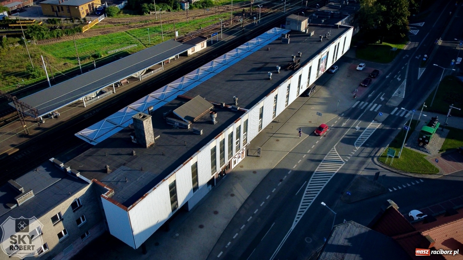 Zdjęcie w galerii na portalu naszraciborz.pl: Racibórz - straszydła miejskie [FOTO z drona] wiadomości z regionu