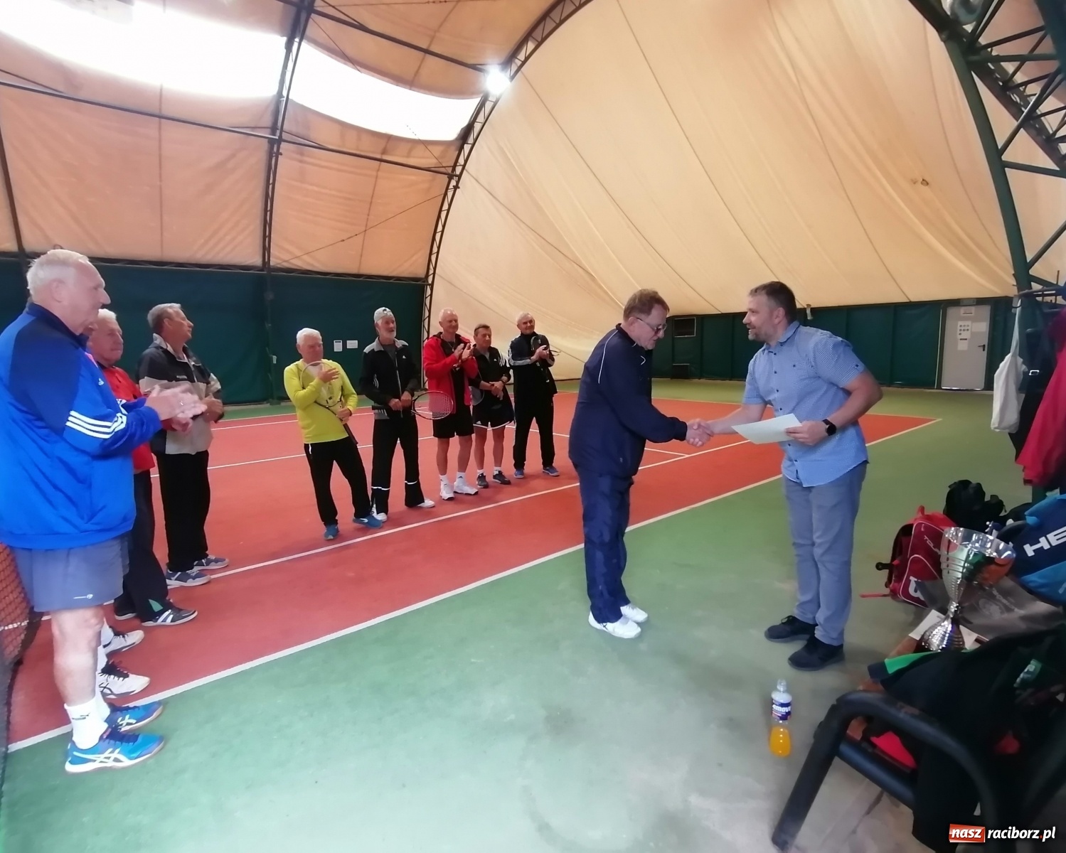Zdjęcie w galerii na portalu naszraciborz.pl: Tenisowe zmagania raciborskich seniorów o Puchar Prezydenta [FOTO i WIDEO] wiadomości z regionu
