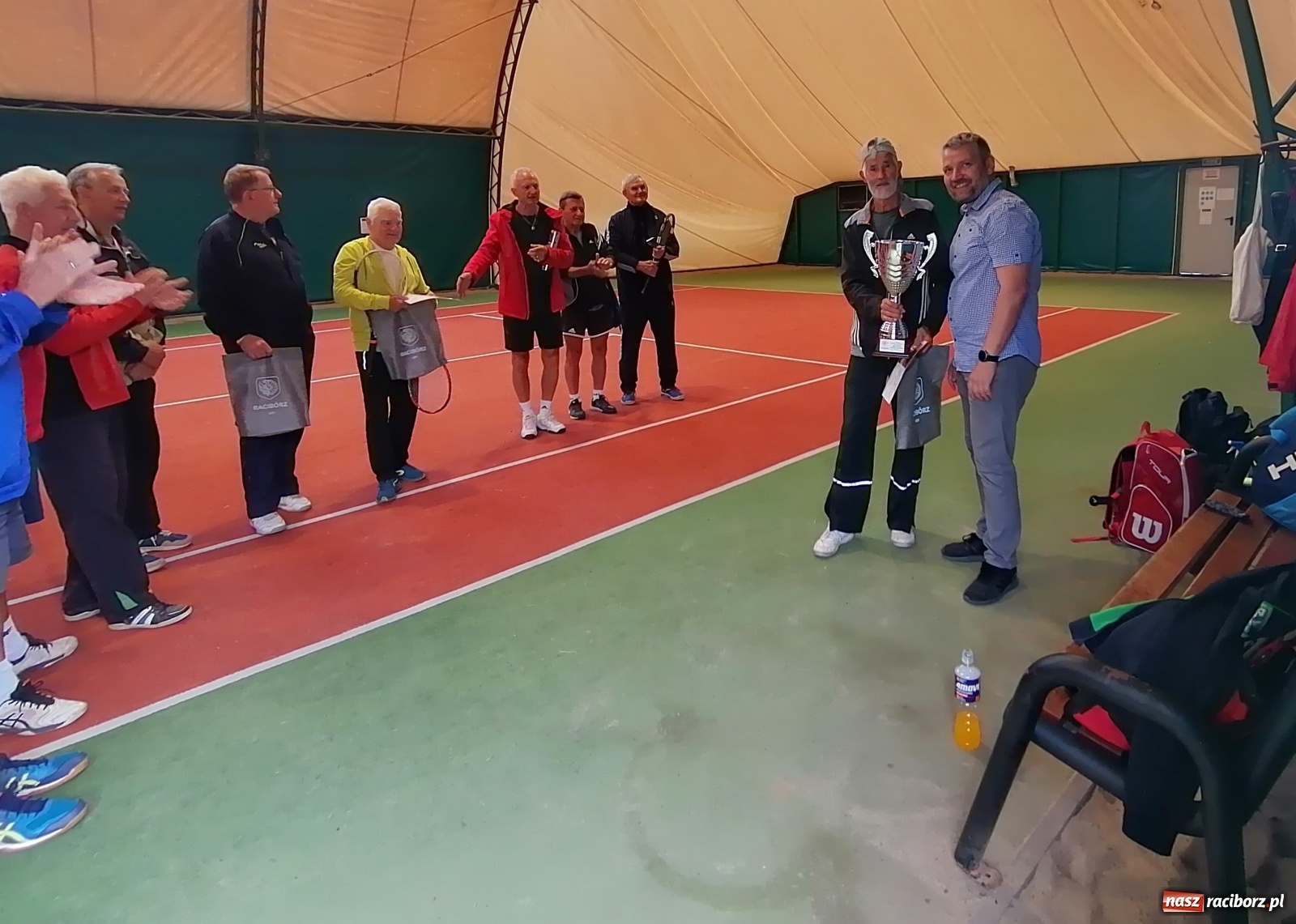 Zdjęcie w galerii na portalu naszraciborz.pl: Tenisowe zmagania raciborskich seniorów o Puchar Prezydenta [FOTO i WIDEO] wiadomości z regionu