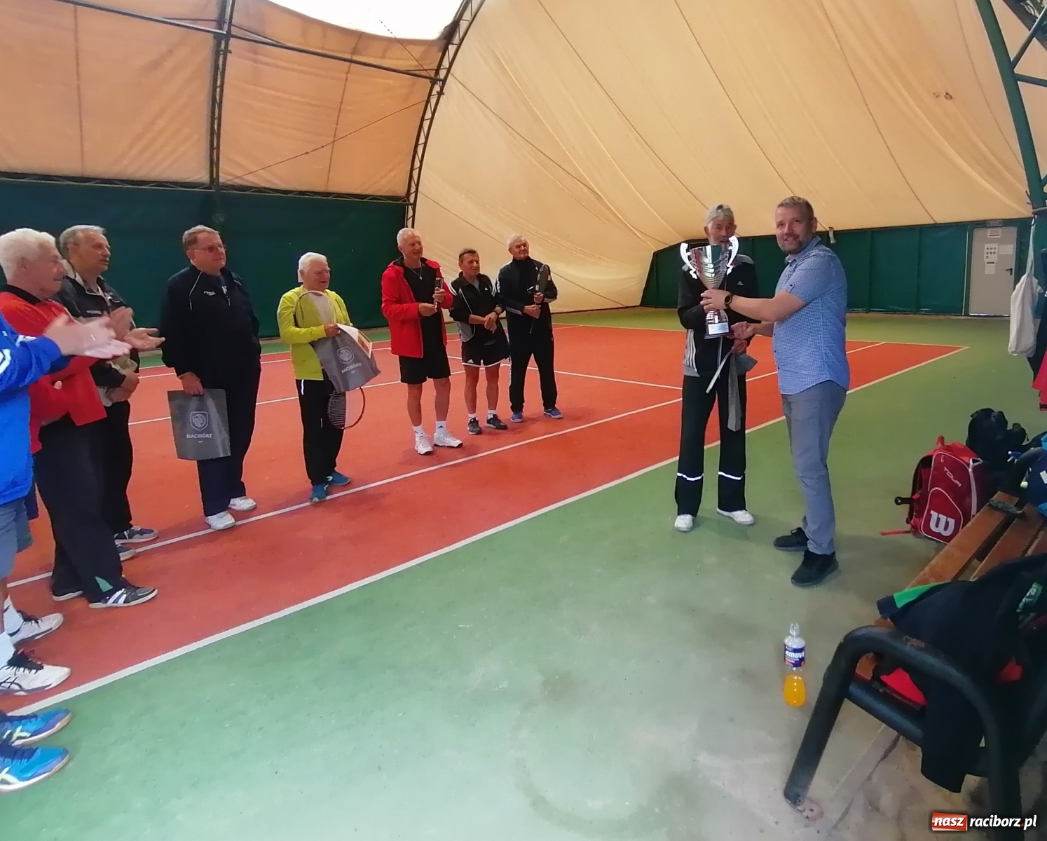 Zdjęcie w galerii na portalu naszraciborz.pl: Tenisowe zmagania raciborskich seniorów o Puchar Prezydenta [FOTO i WIDEO] wiadomości z regionu