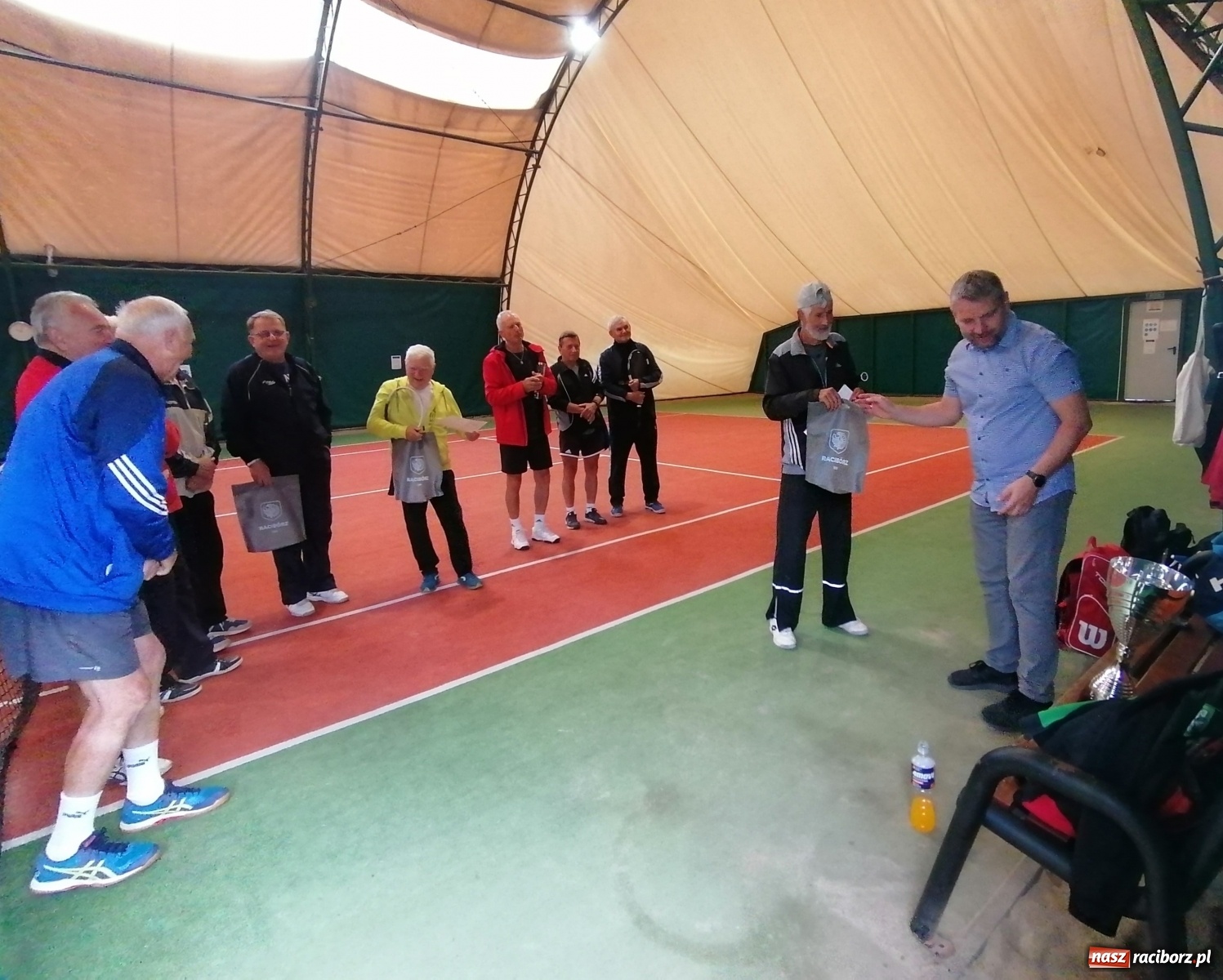 Zdjęcie w galerii na portalu naszraciborz.pl: Tenisowe zmagania raciborskich seniorów o Puchar Prezydenta [FOTO i WIDEO] wiadomości z regionu