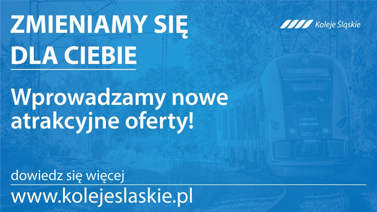 Zdjęcie w galerii na portalu naszraciborz.pl: Nowe atrakcyjne oferty w Kolejach Śląskich wiadomości z regionu