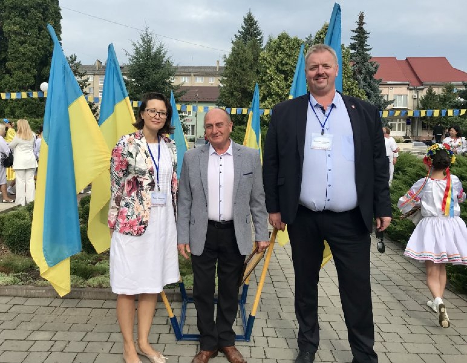 Zdjęcie w galerii na portalu naszraciborz.pl: Delegacja Raciborza na obchodach 30-lecia niepodległości Ukrainy w Tyśmienicy wiadomości z regionu