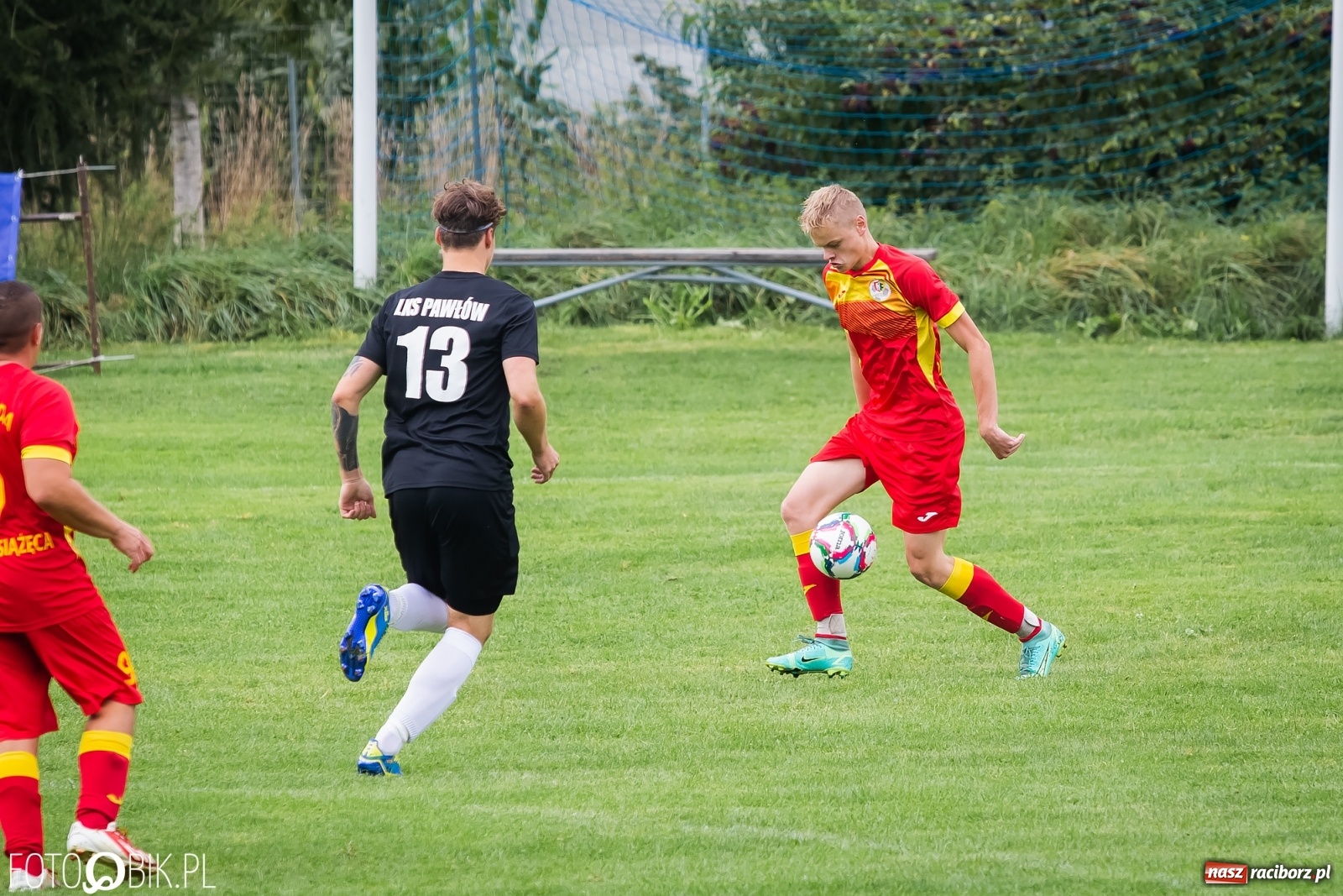 Zdjęcie w galerii na portalu naszraciborz.pl: Do trzech razy sztuka. LKS Pawłów z kompletem punktów [FOTO] wiadomości z regionu