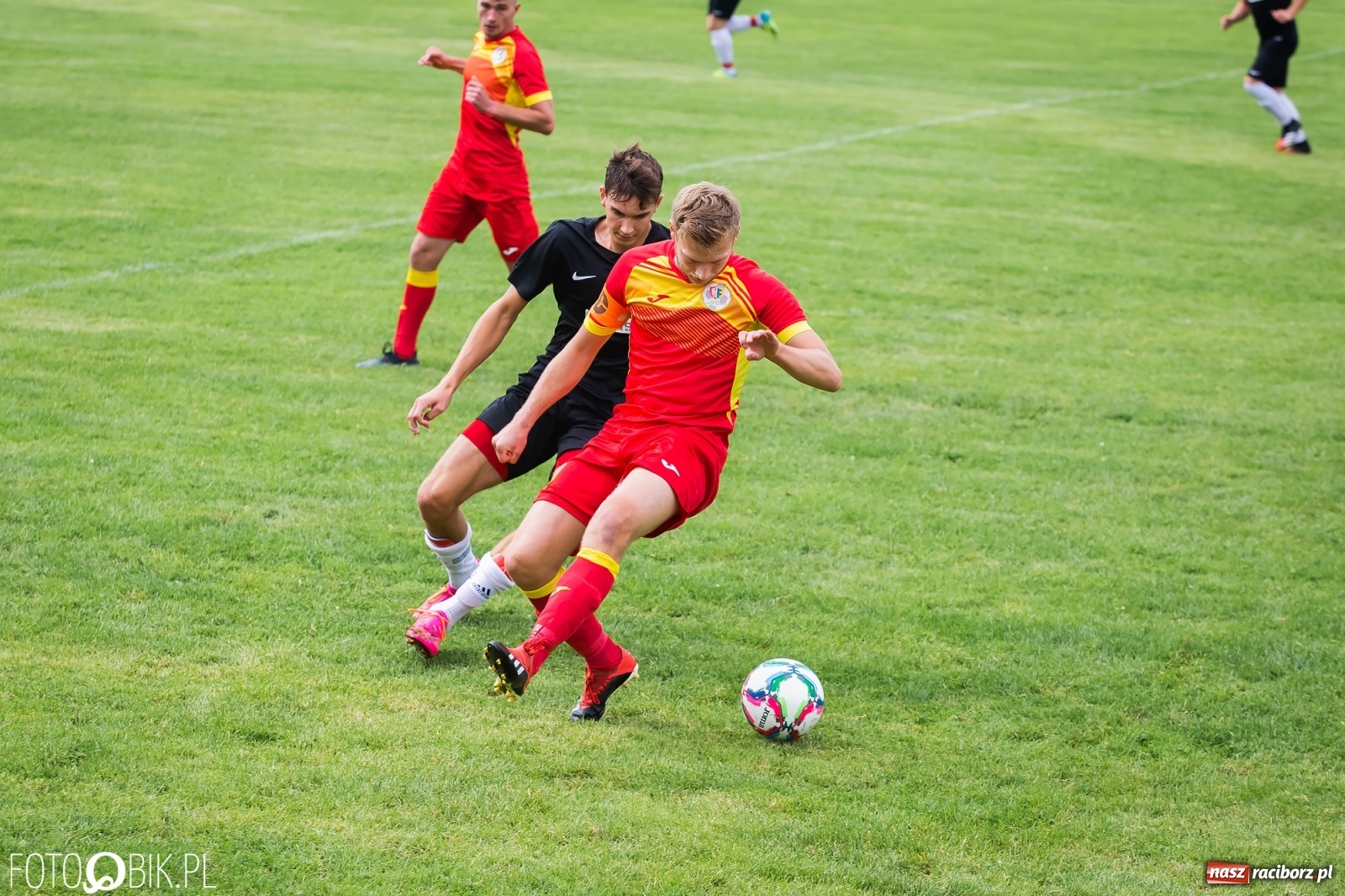 Zdjęcie w galerii na portalu naszraciborz.pl: Do trzech razy sztuka. LKS Pawłów z kompletem punktów [FOTO] wiadomości z regionu