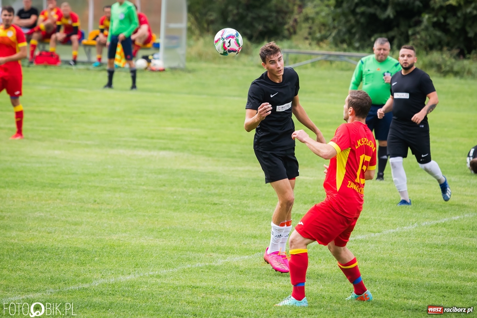Zdjęcie w galerii na portalu naszraciborz.pl: Do trzech razy sztuka. LKS Pawłów z kompletem punktów [FOTO] wiadomości z regionu