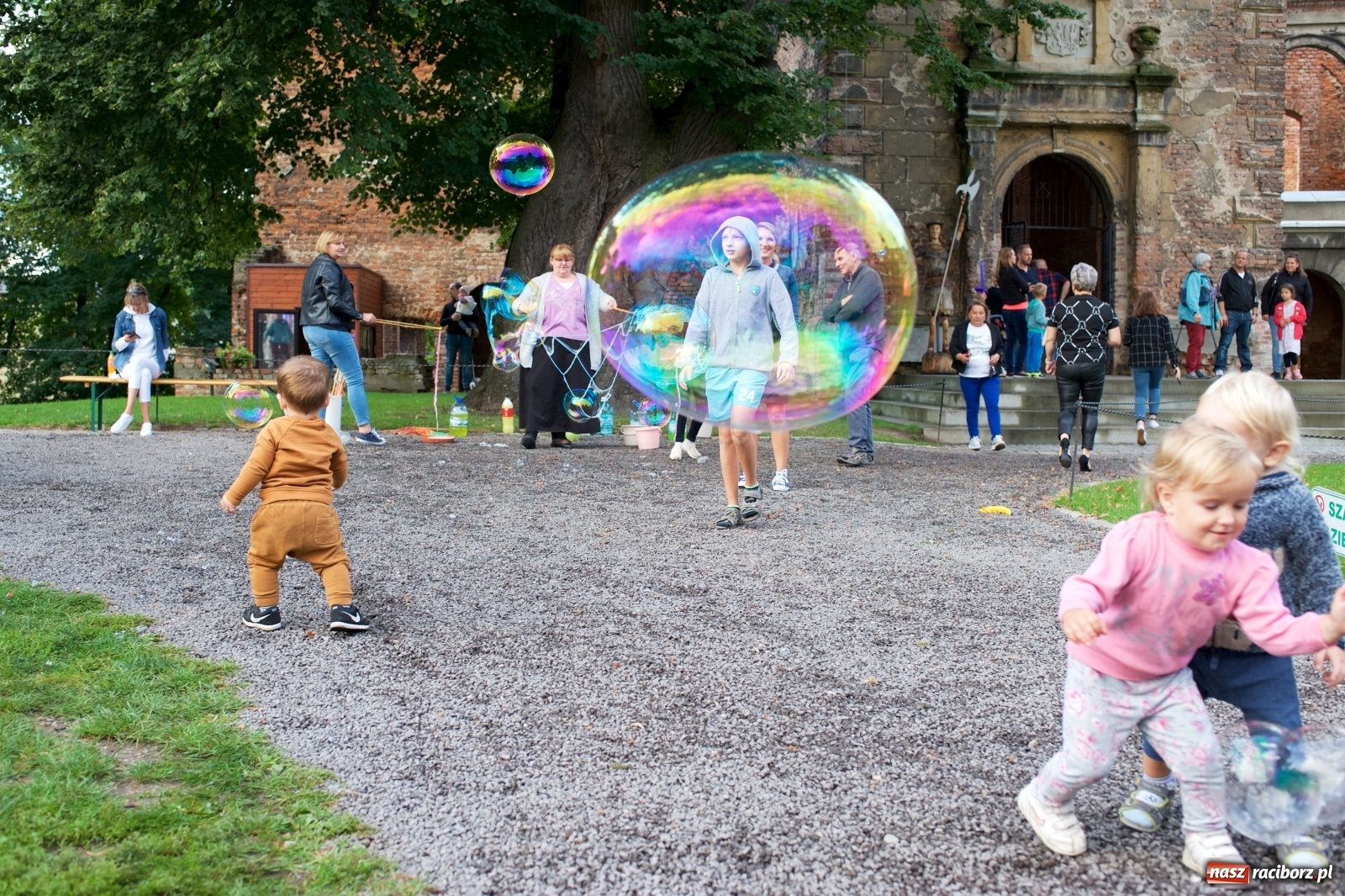 Zdjęcie w galerii na portalu naszraciborz.pl: Tworkowski piknik przy zamku zakończony fire show [FOTO] wiadomości z regionu