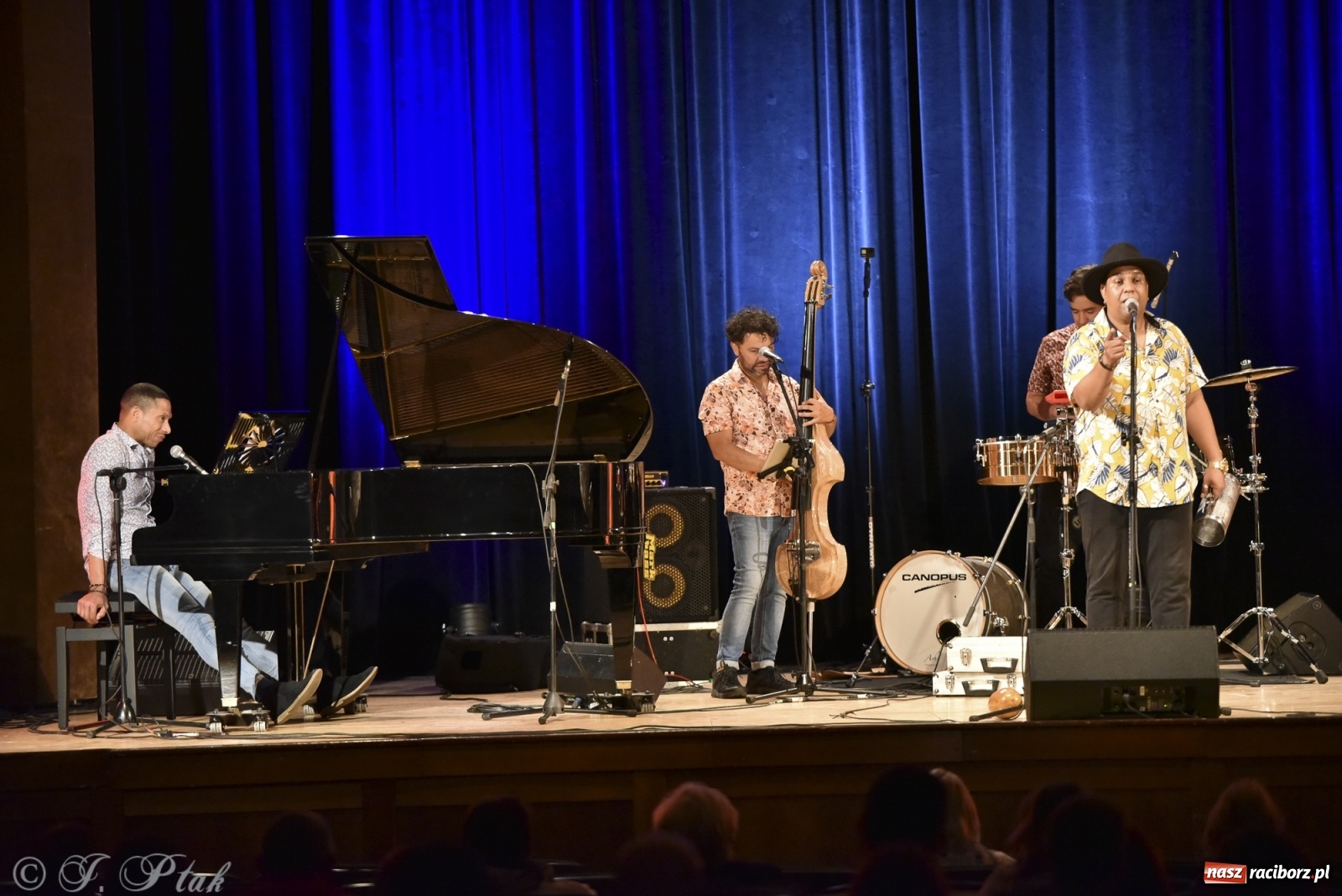 Zdjęcie w galerii na portalu naszraciborz.pl: Juanky&Sabrosura Viva. Kubańskie rytmy rozgrzewały raciborzan wiadomości z regionu