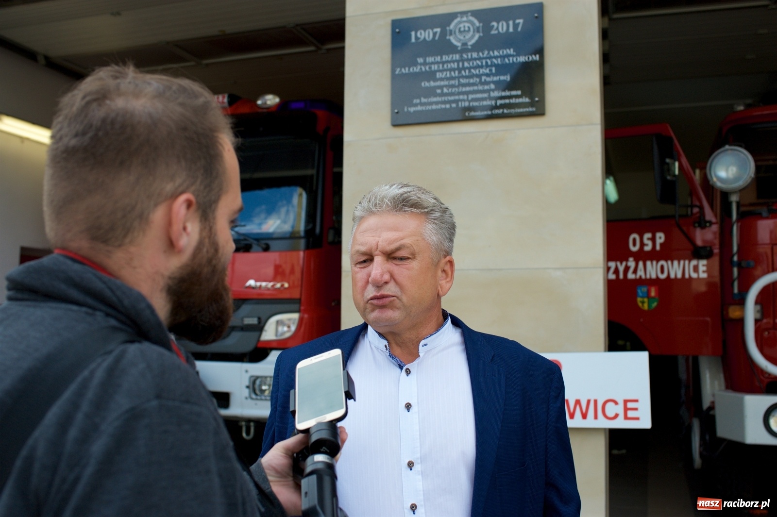 Zdjęcie w galerii na portalu naszraciborz.pl: Wody mamy dużo! Dożynki w Krzyżanowicach 2021 wiadomości z regionu