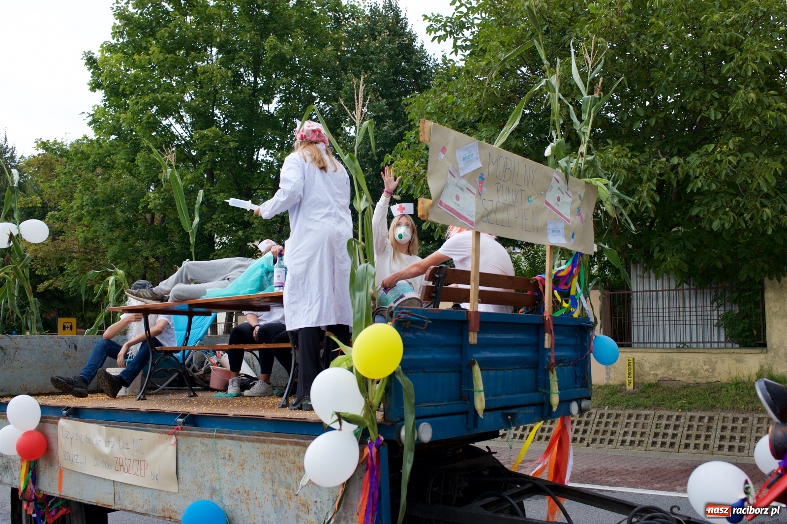 Zdjęcie w galerii na portalu naszraciborz.pl: Wody mamy dużo! Dożynki w Krzyżanowicach 2021 wiadomości z regionu