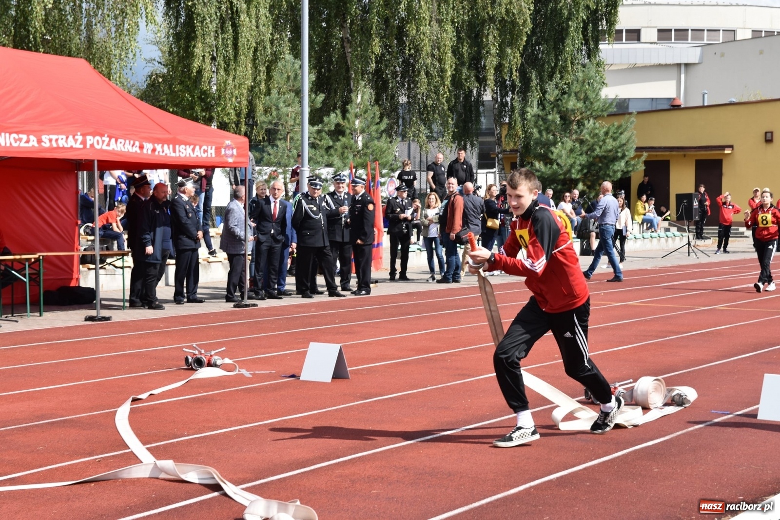 Zdjęcie w galerii na portalu naszraciborz.pl: OSP Samborowice na Ogólnopolskich Zawodach Sportowo-Pożarnicze CTIF wiadomości z regionu
