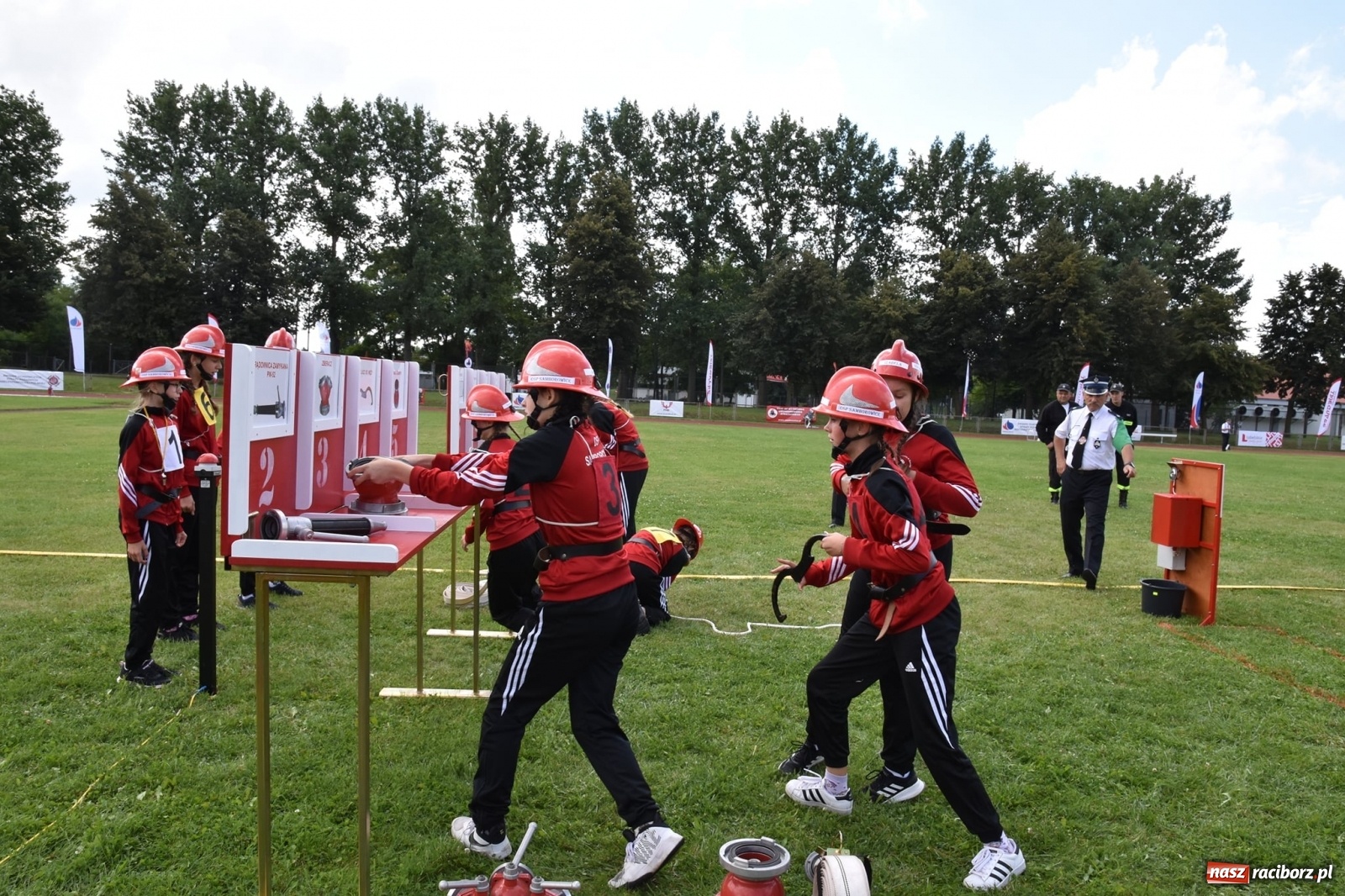 Zdjęcie w galerii na portalu naszraciborz.pl: OSP Samborowice na Ogólnopolskich Zawodach Sportowo-Pożarnicze CTIF wiadomości z regionu