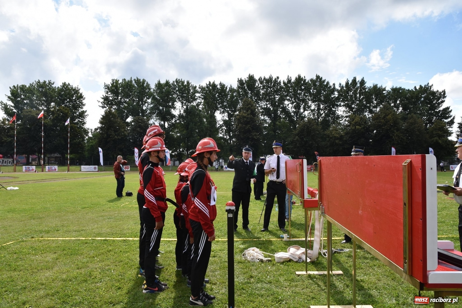 Zdjęcie w galerii na portalu naszraciborz.pl: OSP Samborowice na Ogólnopolskich Zawodach Sportowo-Pożarnicze CTIF wiadomości z regionu