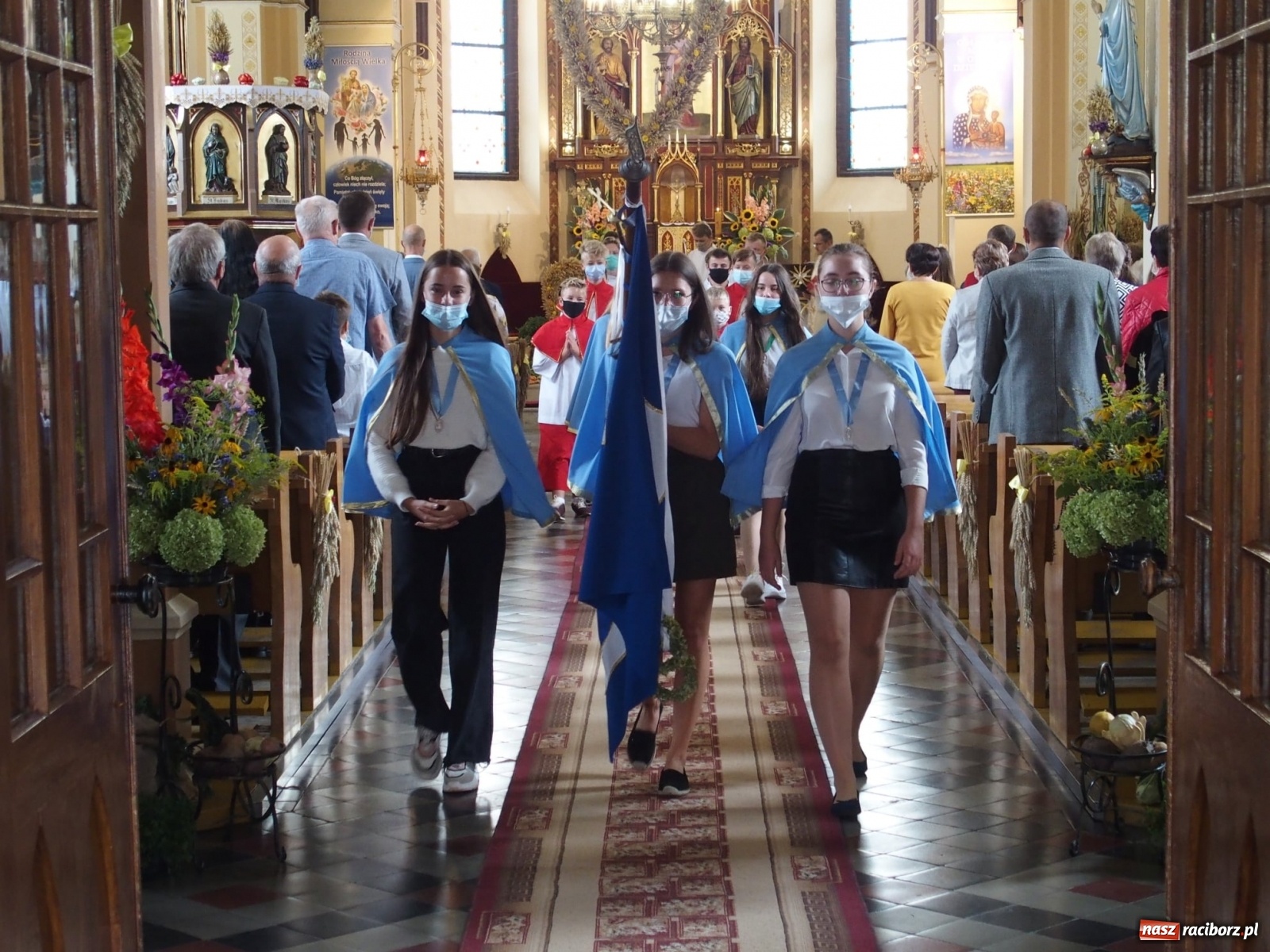 Zdjęcie w galerii na portalu naszraciborz.pl: W Rudniku dziękowali za plony wiadomości z regionu