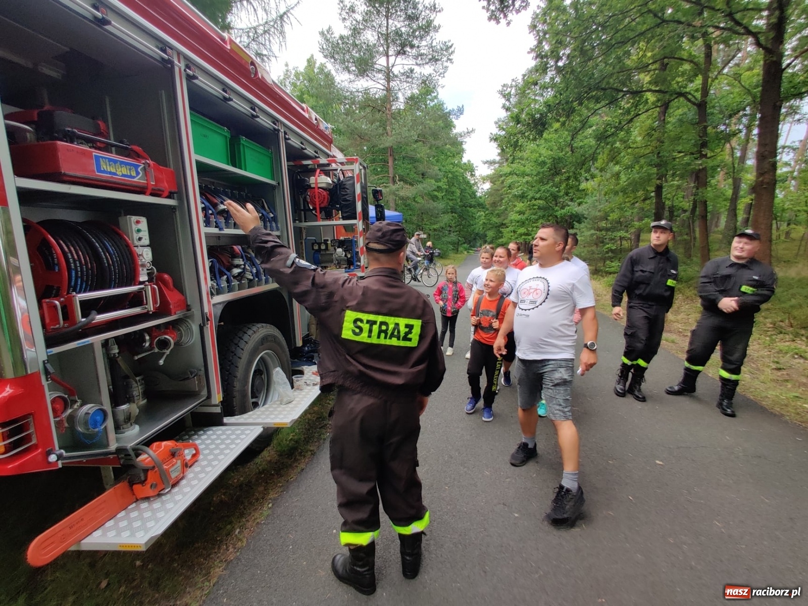 Zdjęcie w galerii na portalu naszraciborz.pl: XXIII Rodzinny Rajd Rowerowy w Kuźni Raciborskiej za nami [FOTO] wiadomości z regionu
