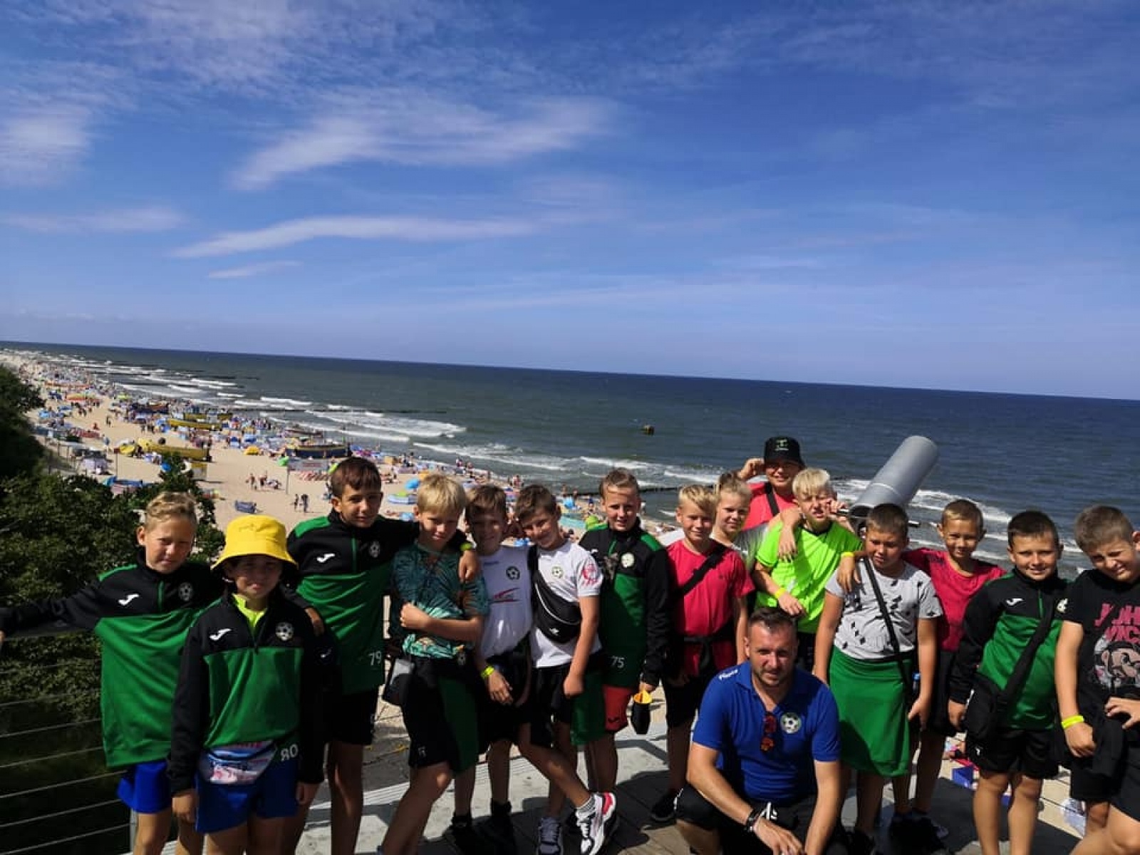 Zdjęcie w galerii na portalu naszraciborz.pl: Młodzi piłkarze LKS Tworków na obozie w Niechorzu [FOTO] wiadomości z regionu