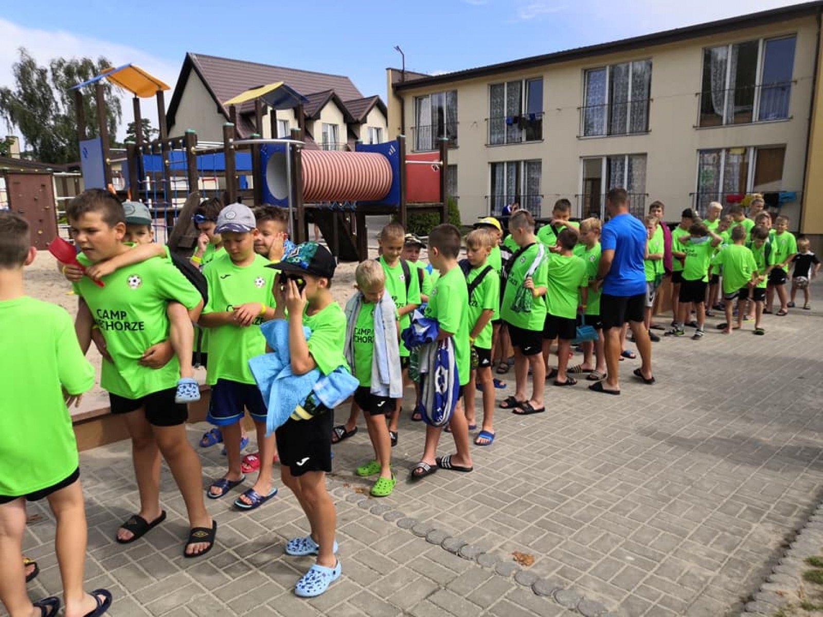 Zdjęcie w galerii na portalu naszraciborz.pl: Młodzi piłkarze LKS Tworków na obozie w Niechorzu [FOTO] wiadomości z regionu