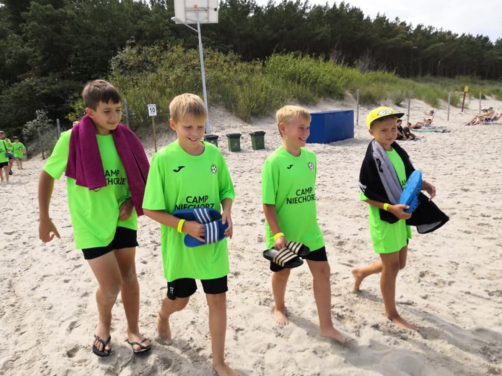 Zdjęcie w galerii na portalu naszraciborz.pl: Młodzi piłkarze LKS Tworków na obozie w Niechorzu [FOTO] wiadomości z regionu